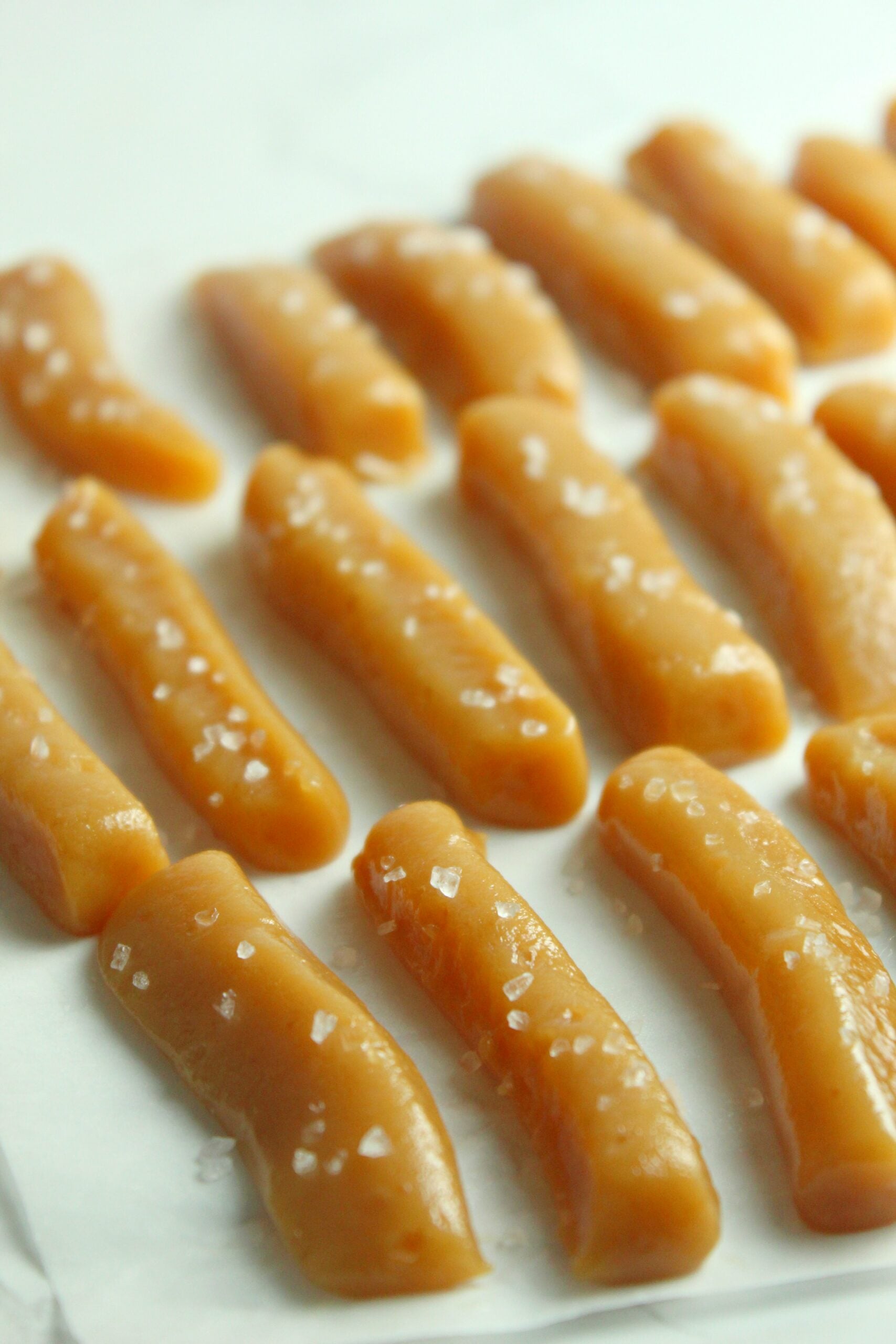 Homemade Salted Caramels