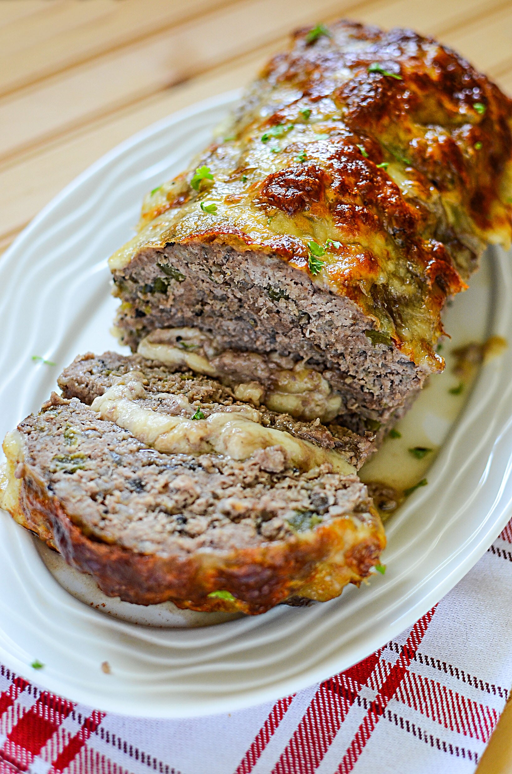 Philly Cheesesteak Meatloaf