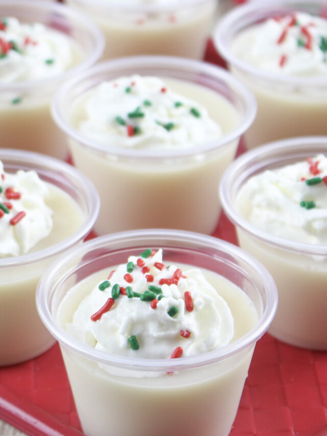 Christmas Sugar Cookie Jello Shots!