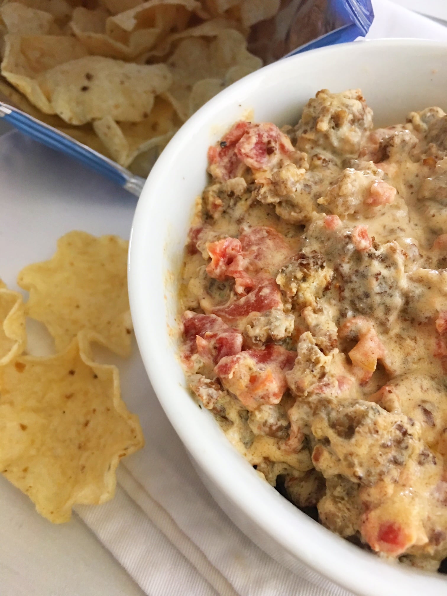 3 Ingredient Spicy Sausage Dip!