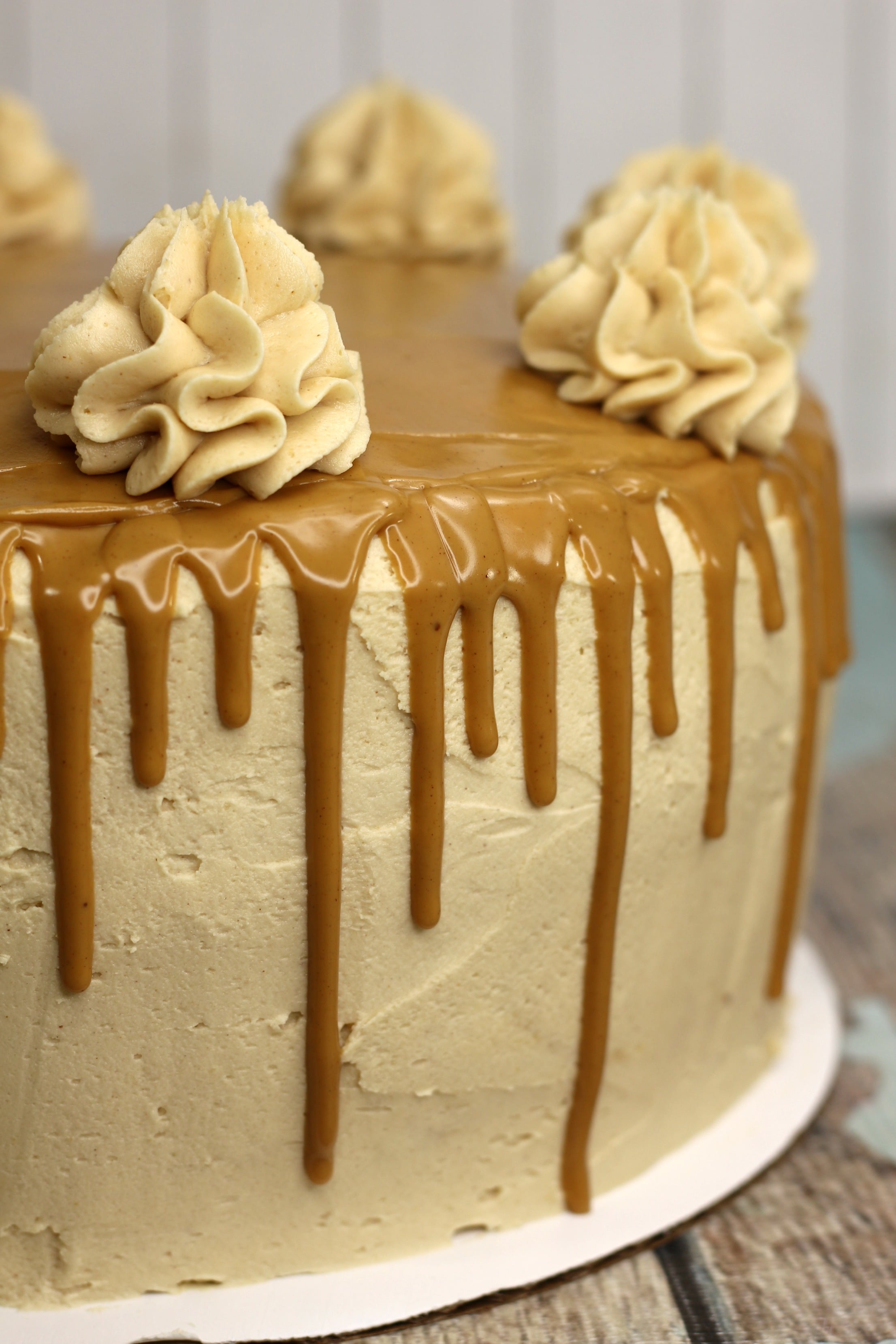 Dangerously Delicious Peanut Butter Cake!