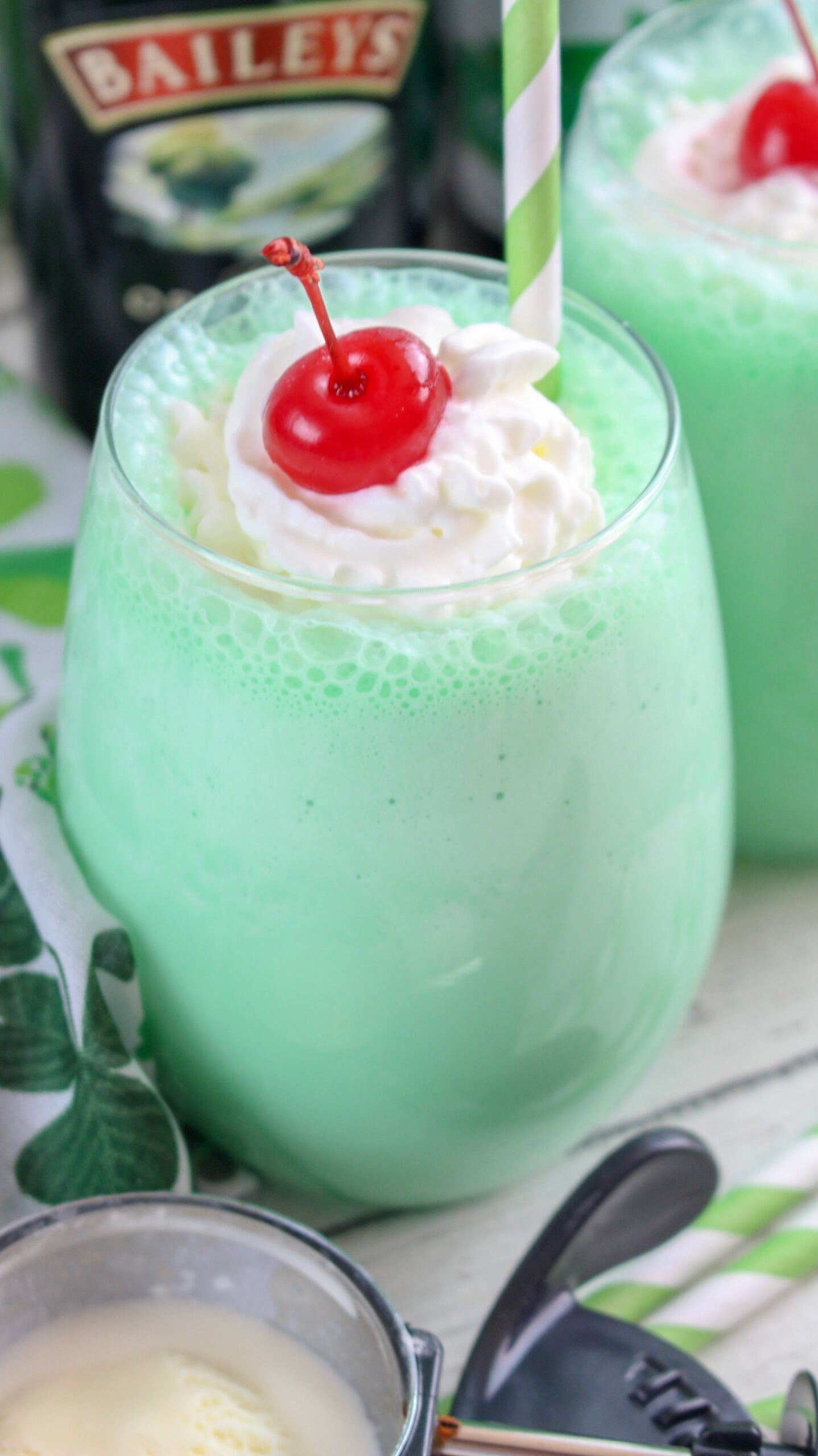 Boozy Shamrock Shake