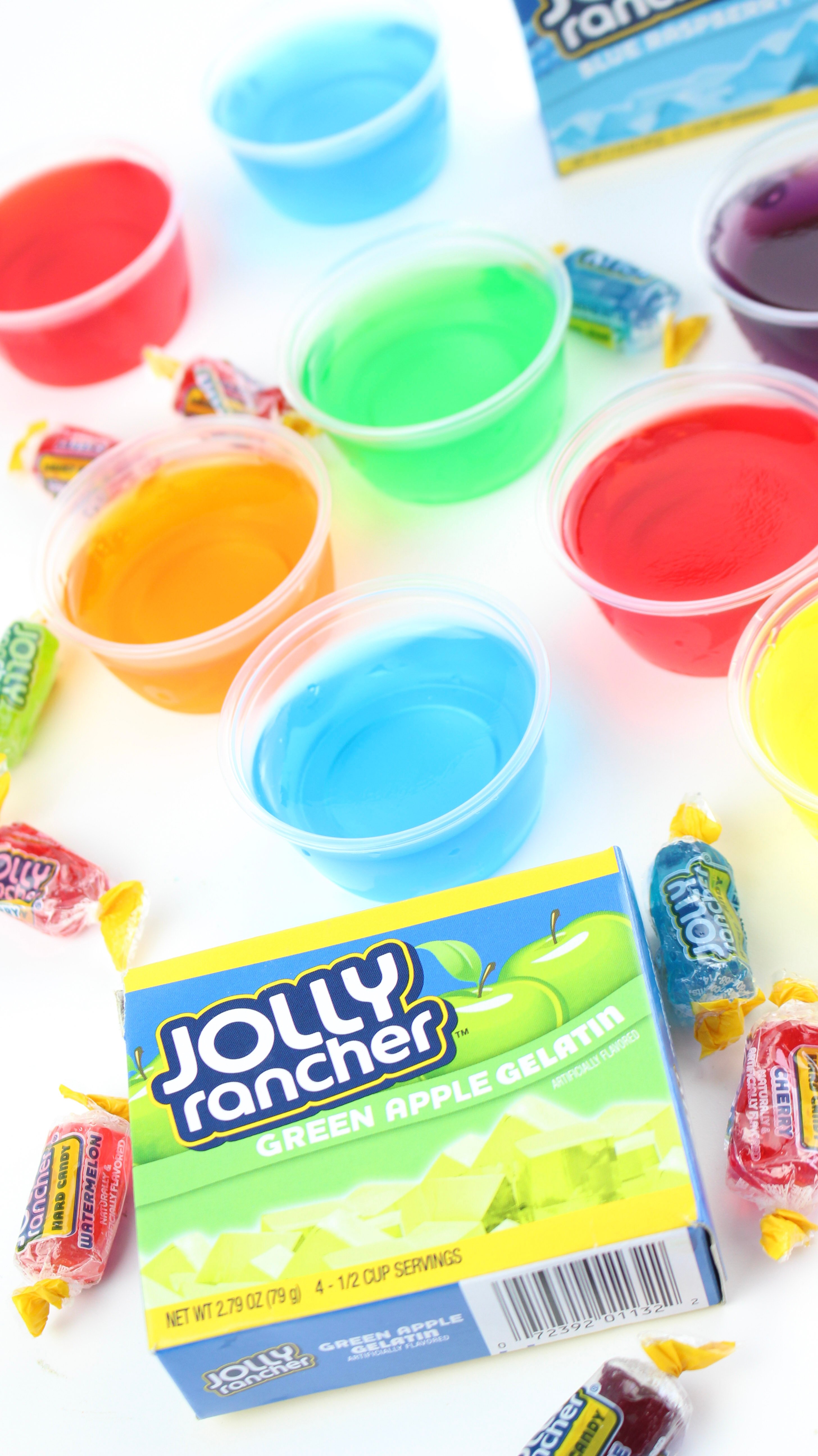 Jolly Rancher Jello Shots!