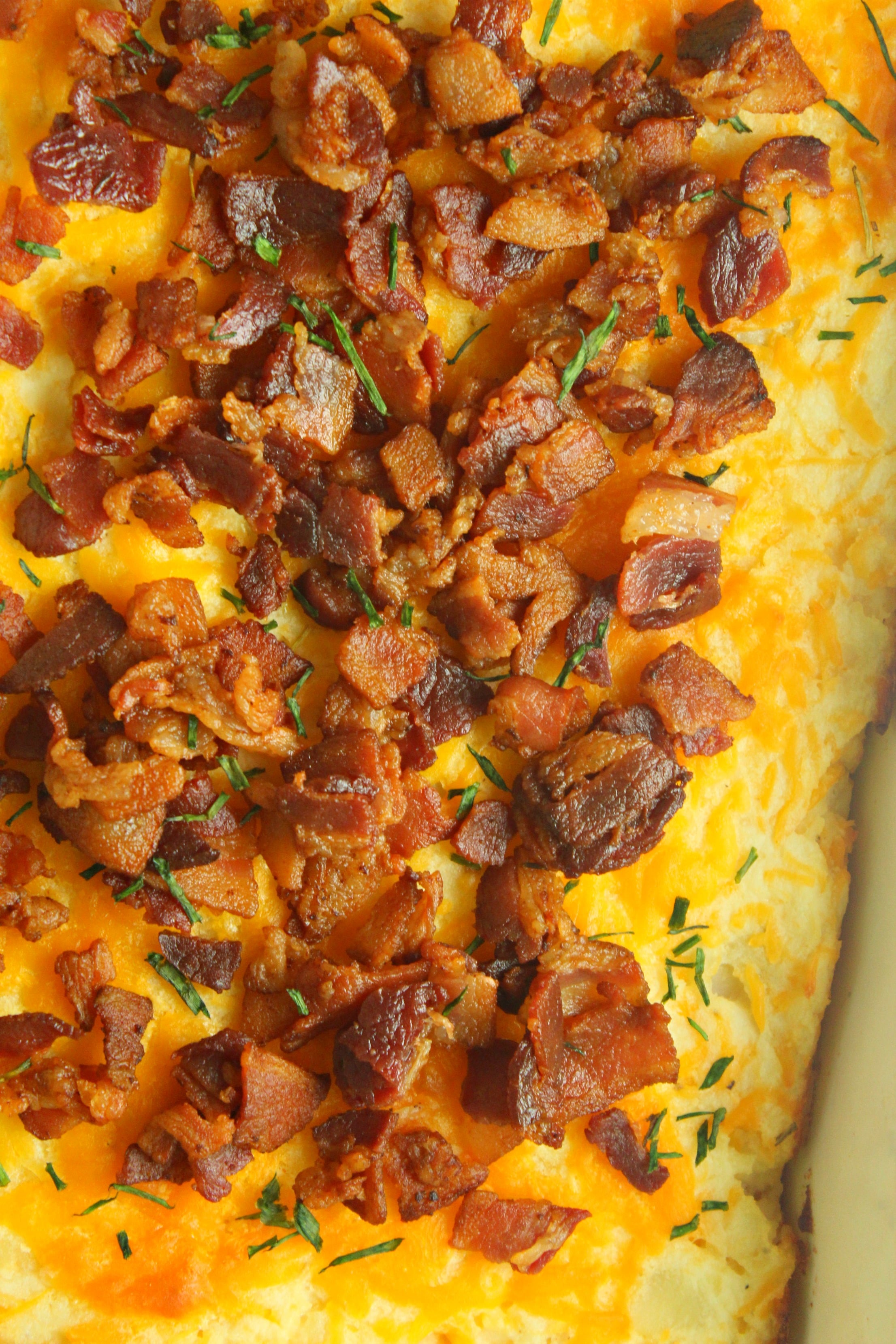 Loaded Mashed Potato Casserole!