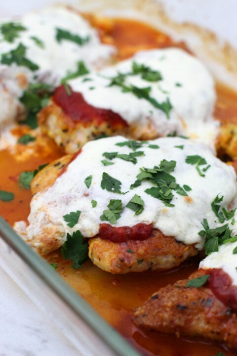 Keto Chicken Parmesan!