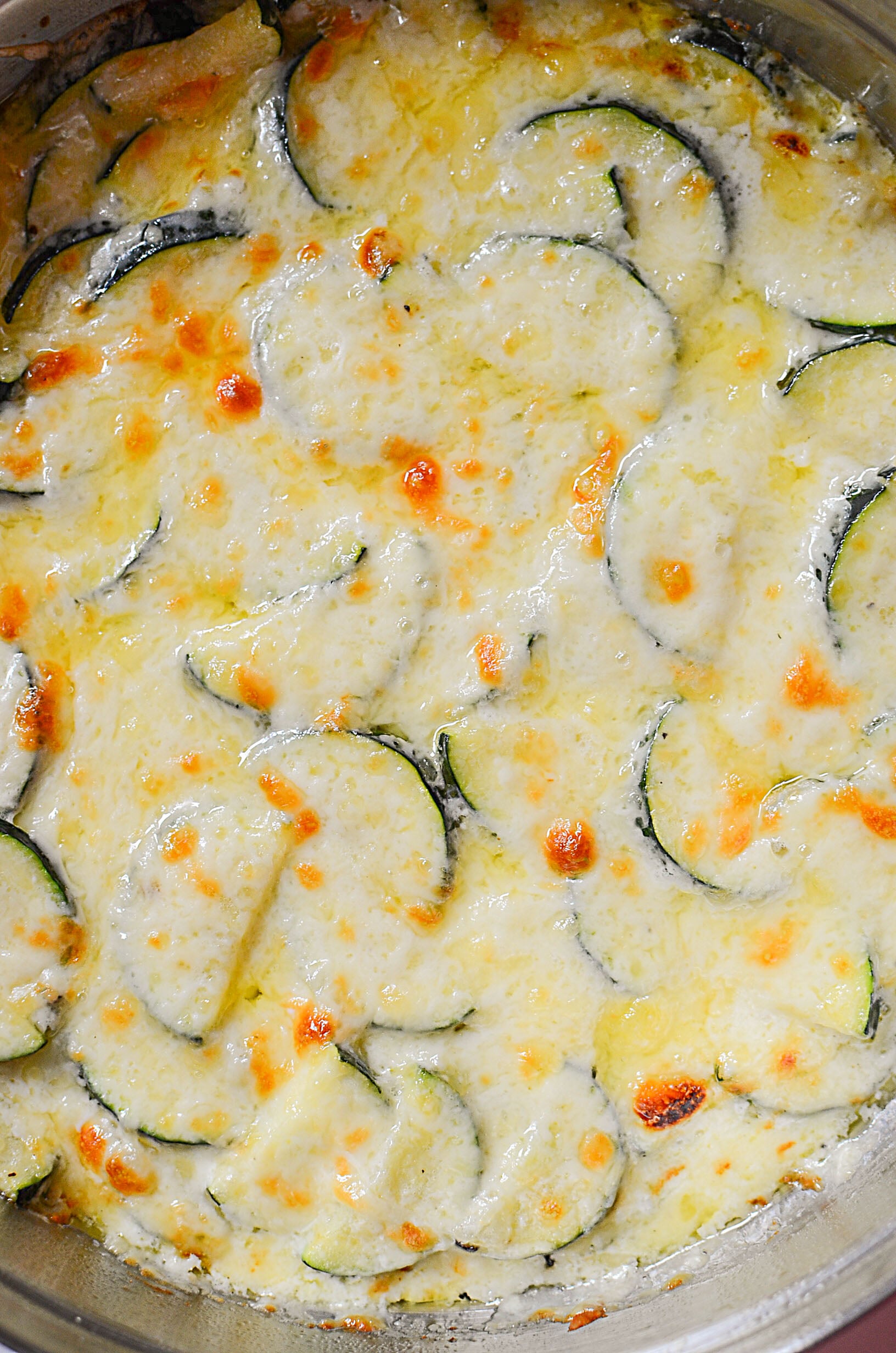 Cheesy Zucchini Gratin! (Low Carb)