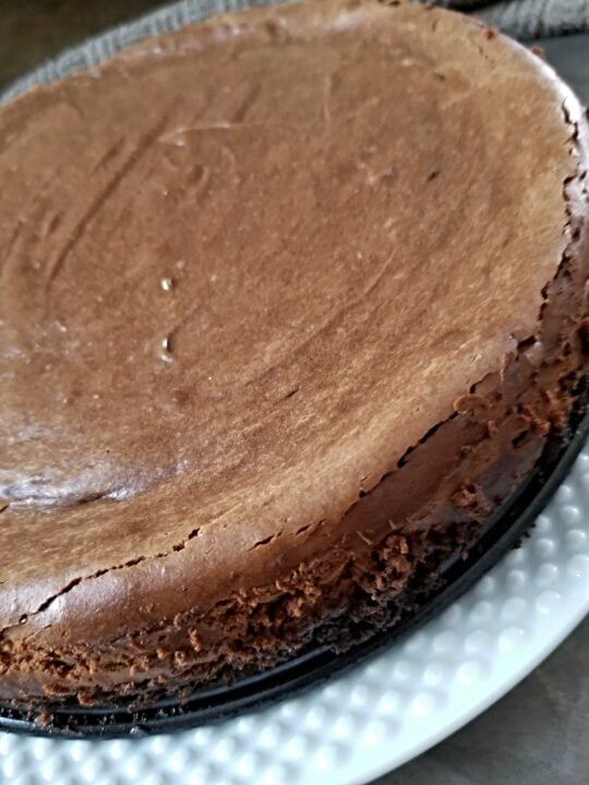Bailey’s Chocolate Cheesecake!