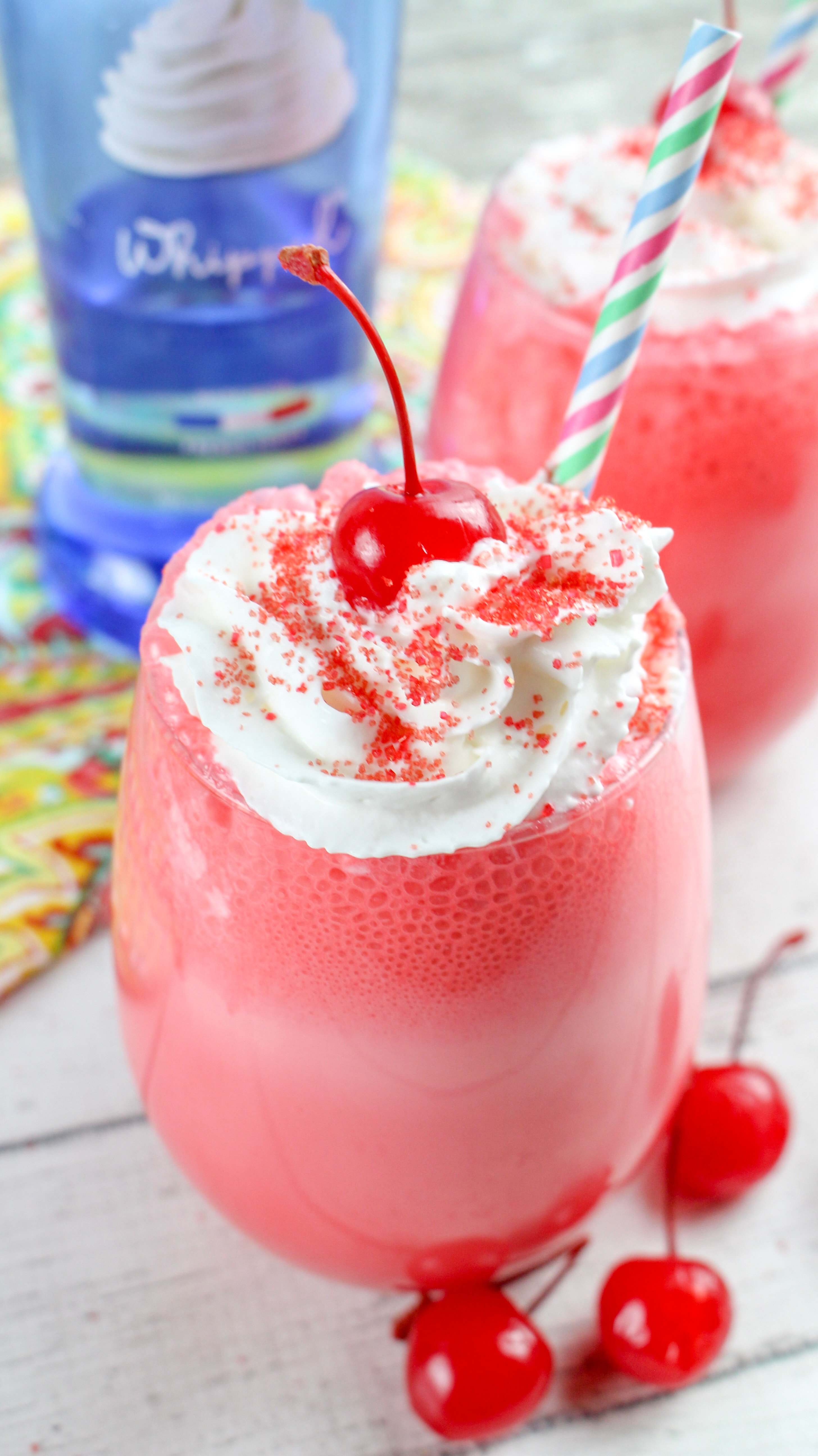 Boozy Italian Cherry Ice Cream Sodas