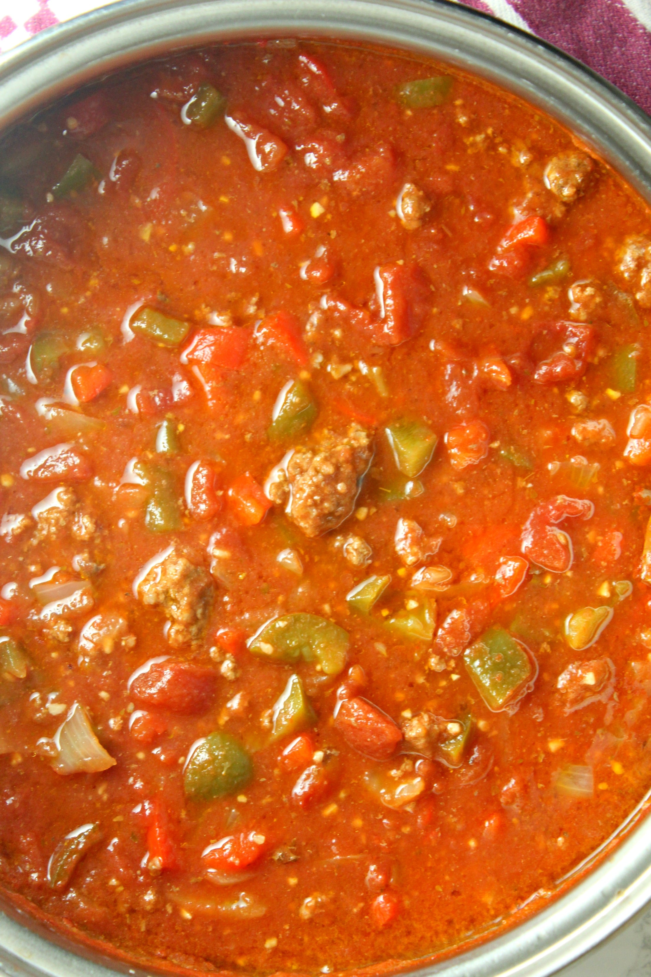 Hearty Stuffed Pepper Soup