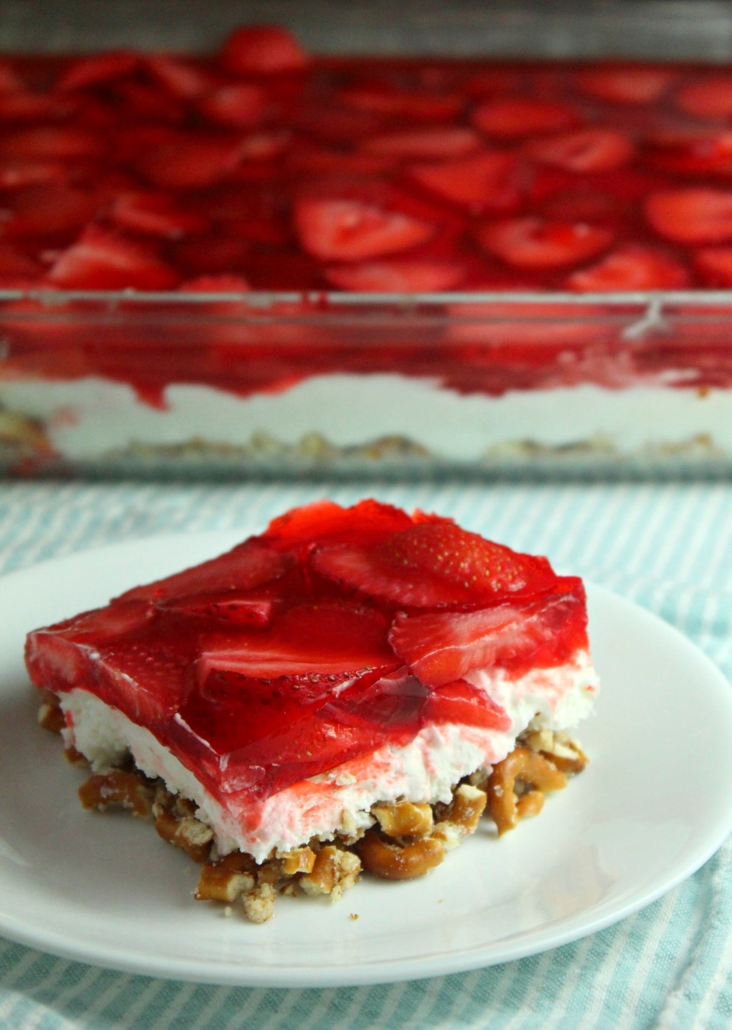 Strawberry Pretzel Salad!