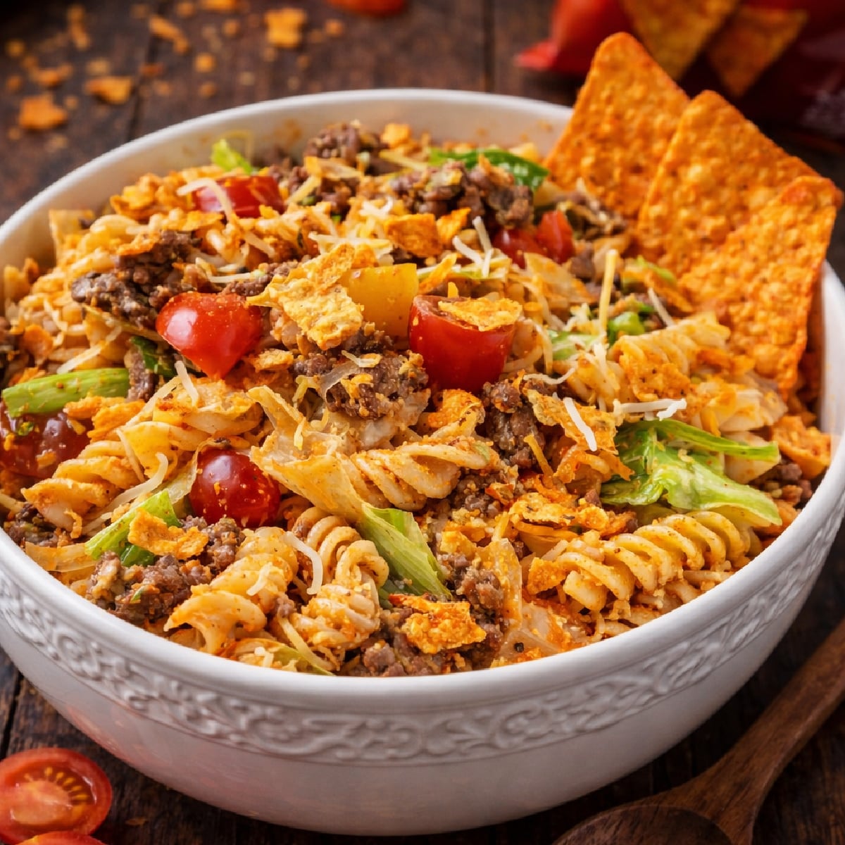 Doritos Locos Taco Pasta Salad