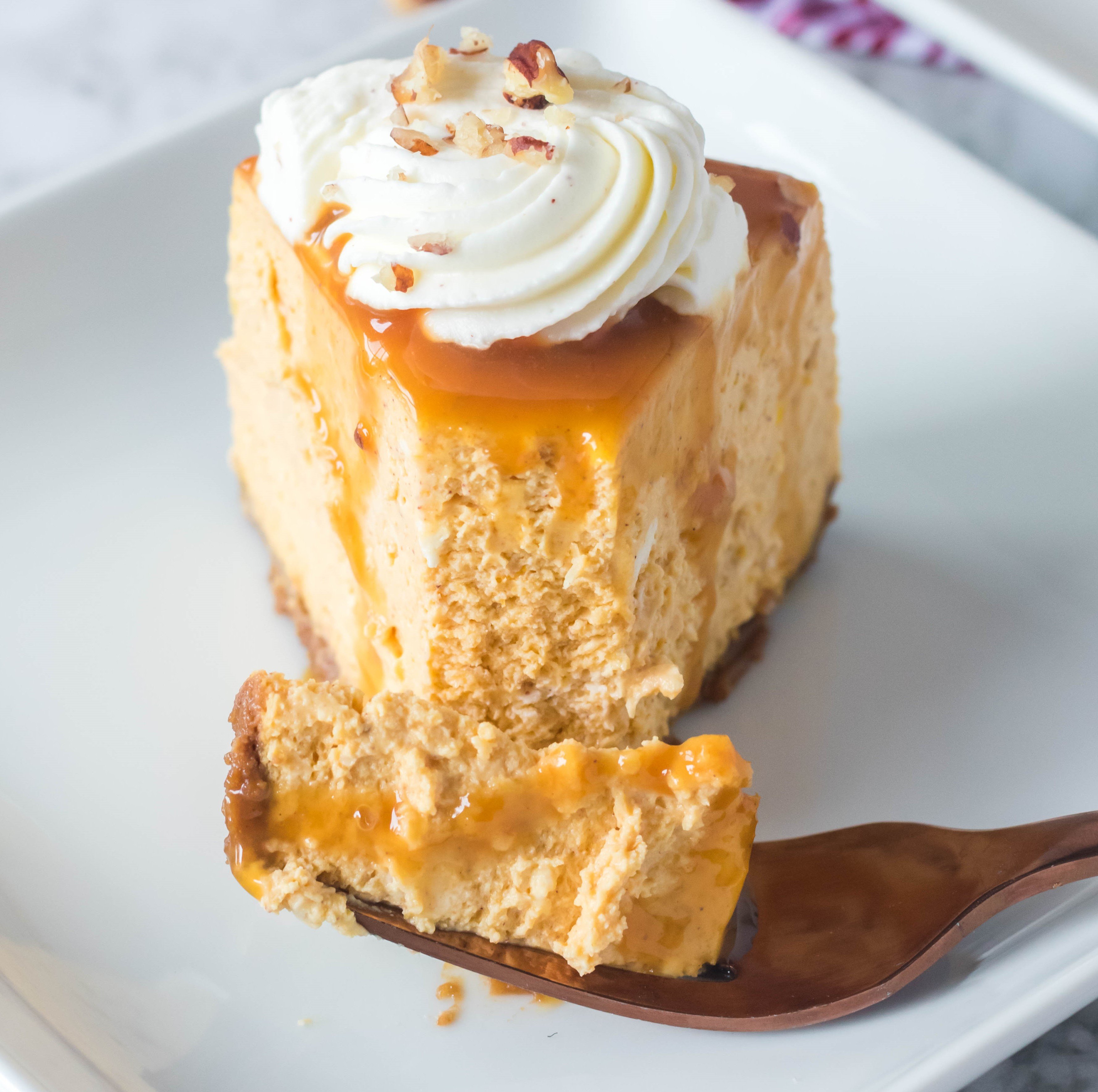 Instant Pot Pumpkin Cheesecake