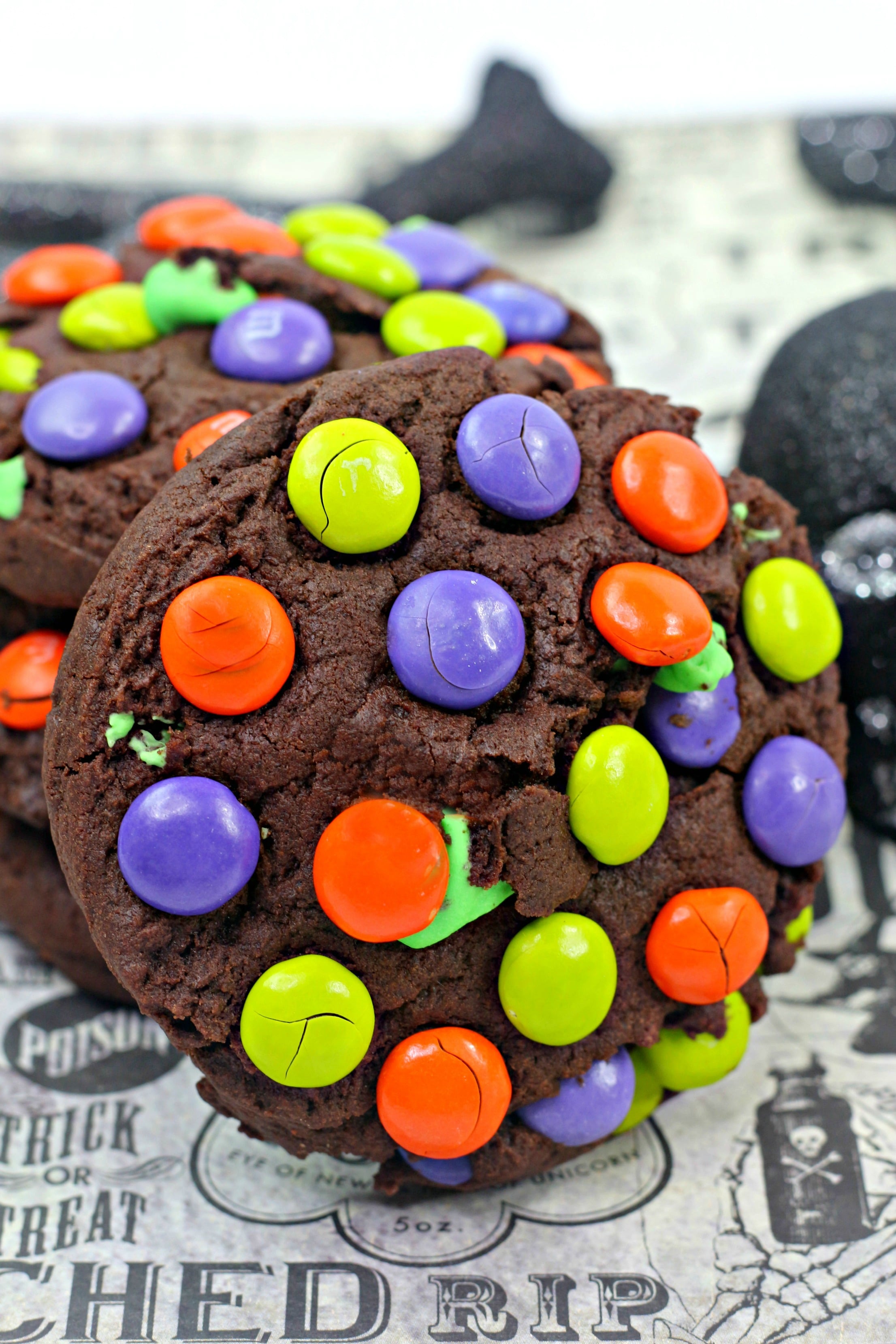 Monster Mash Chocolate Cookies!
