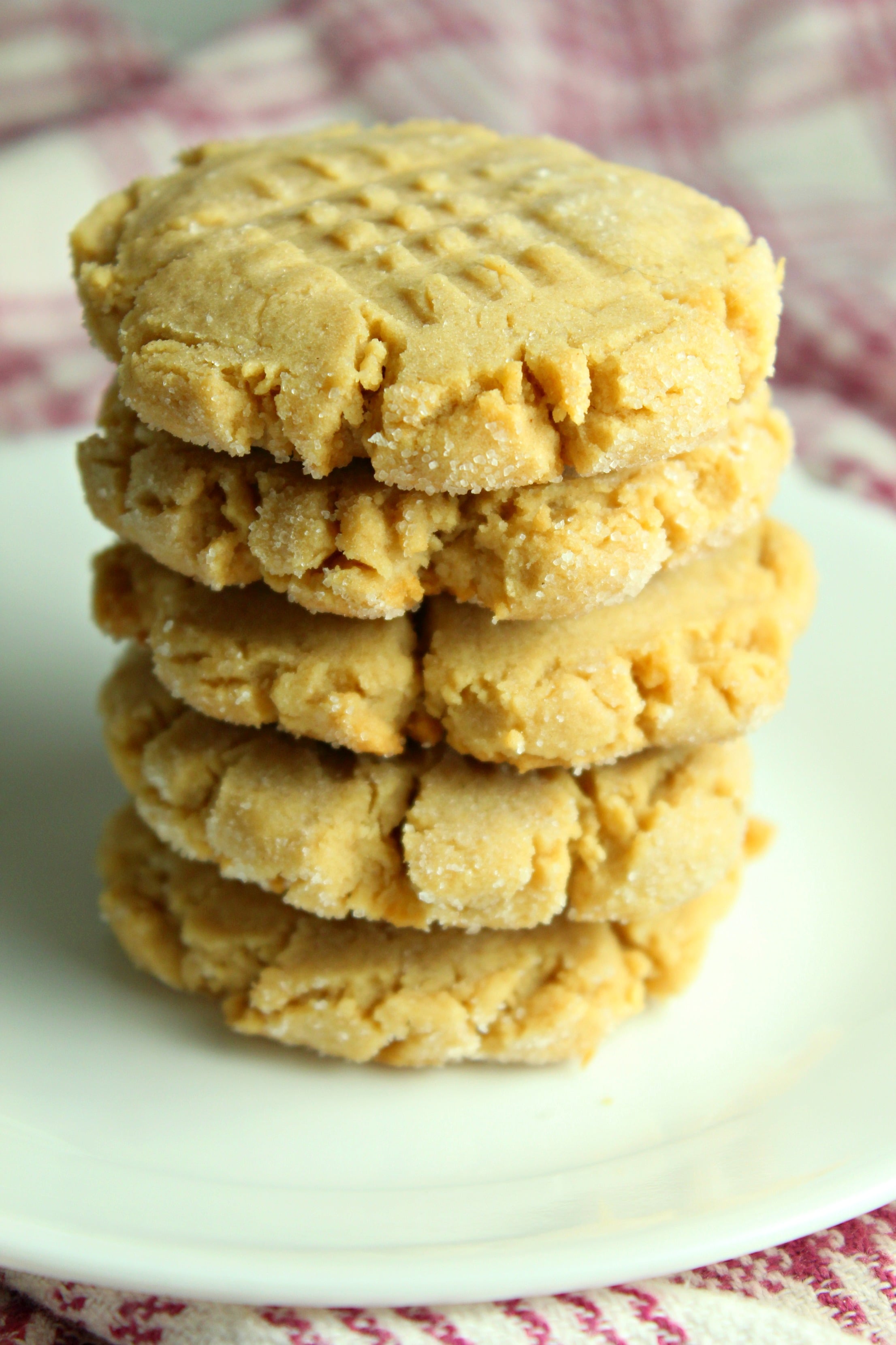 Soft & Chewy Classic Peanut Butter Cookies!