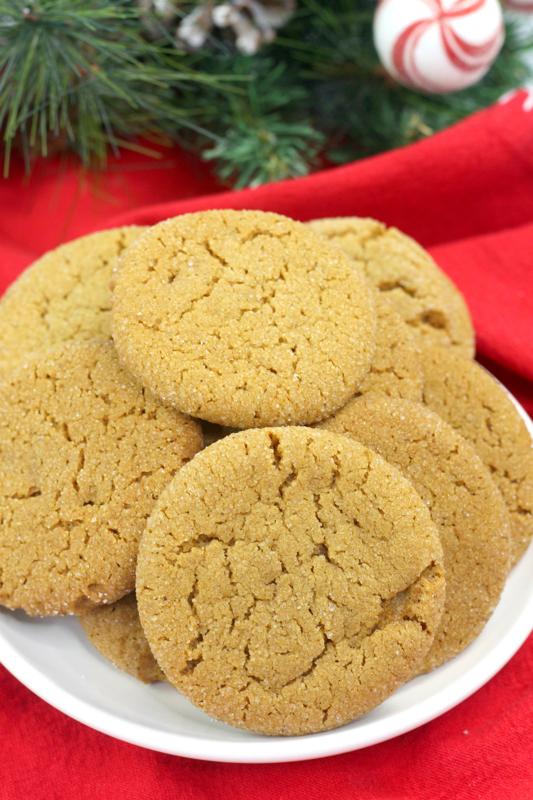 Soft Batch Gingerbread Cookies!