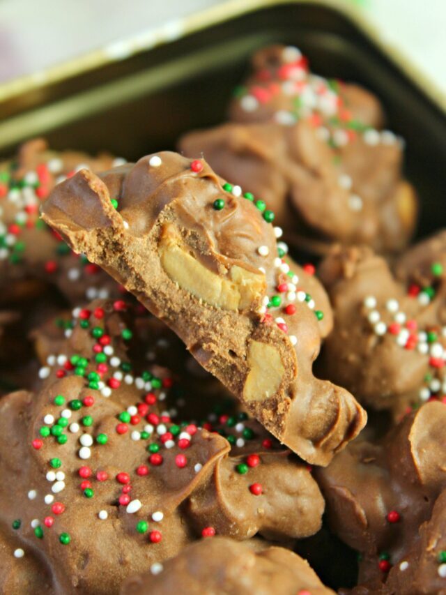 Christmas Crockpot Candy (4 ingredient)
