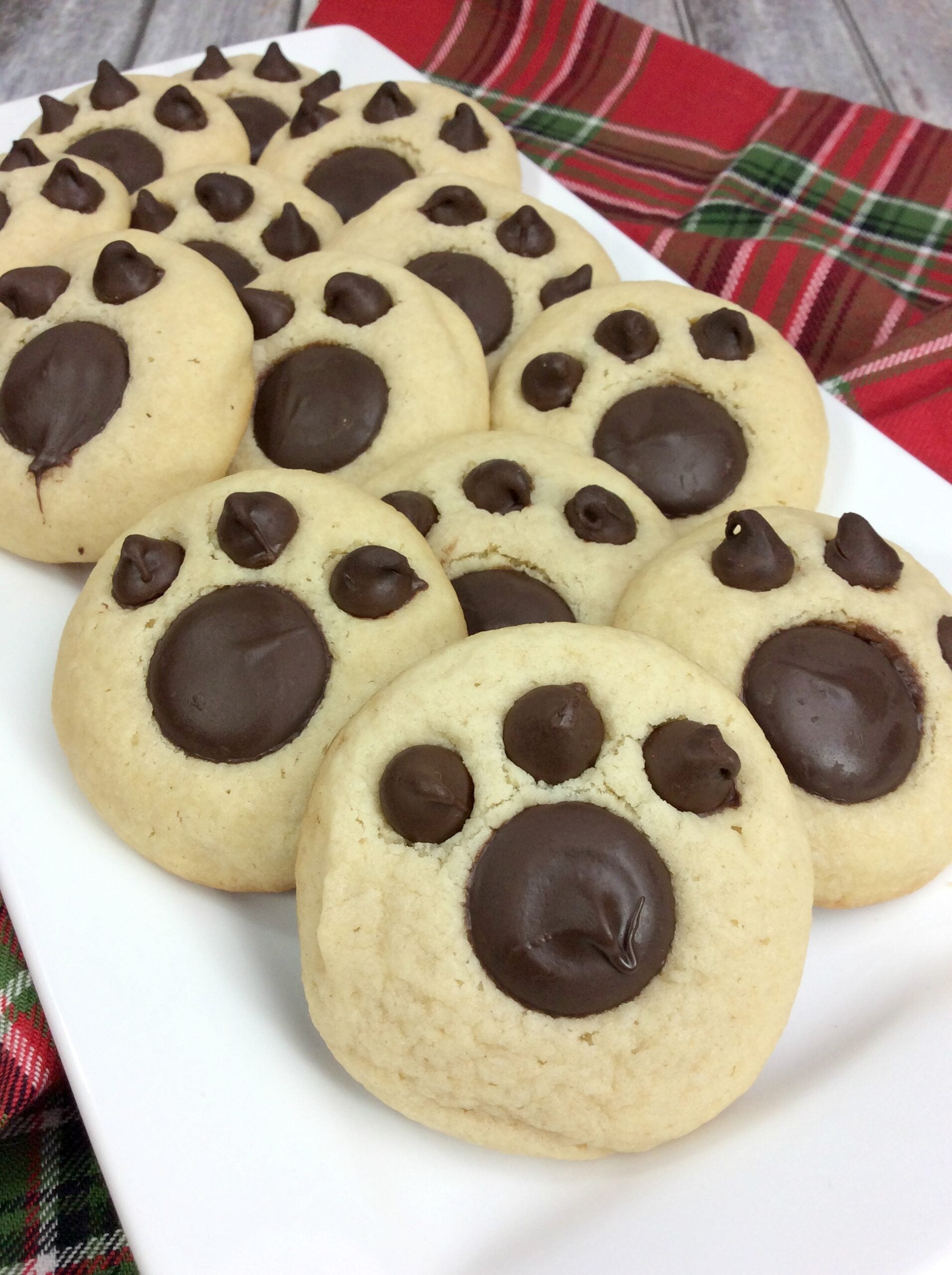 Bear Paw Cookies