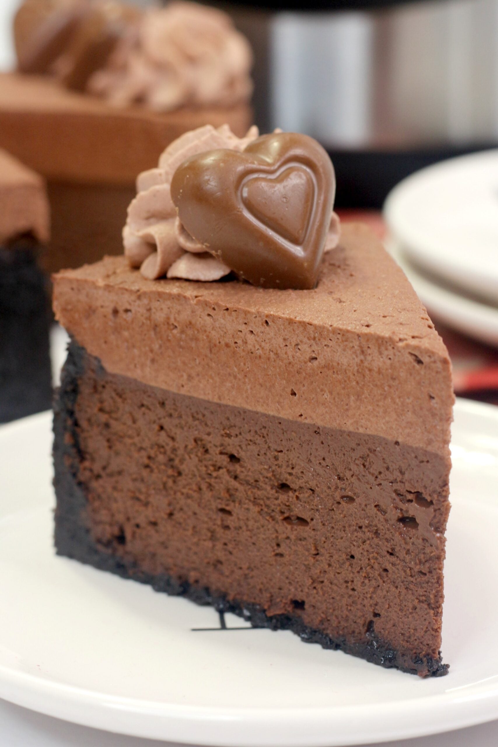 Triple Chocolate Godiva Cheesecake (Instant Pot)