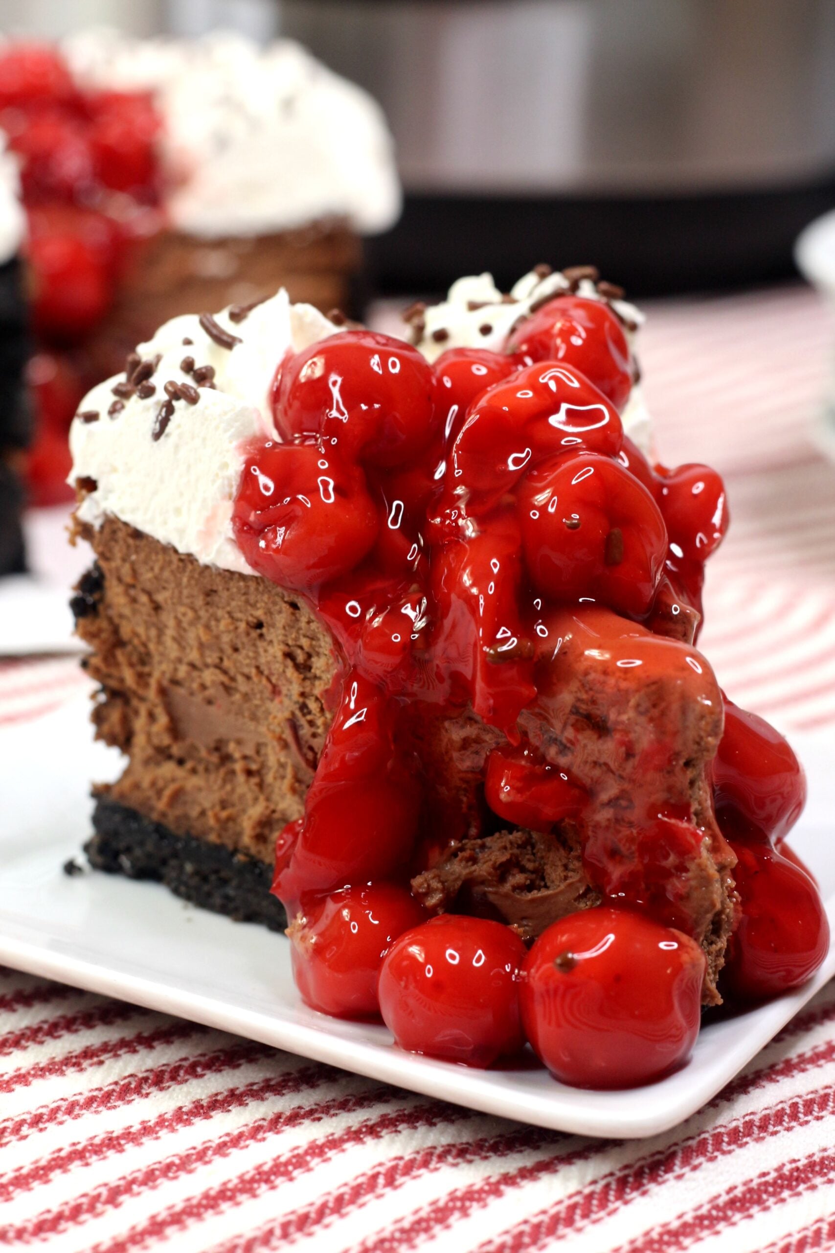 Black Forrest Chocolate Cheesecake ( Instant Pot )