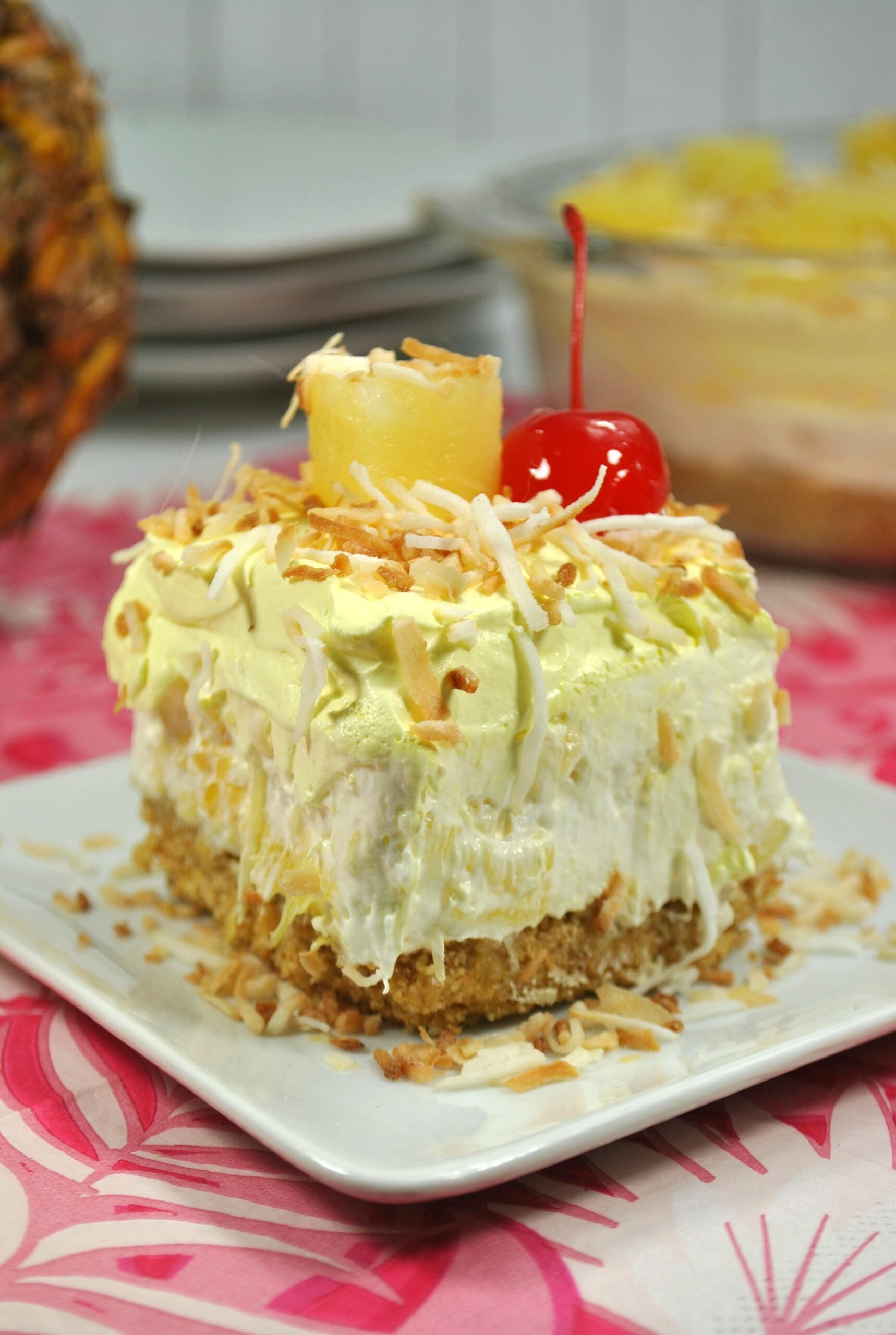 No Bake Pineapple Dream Dessert