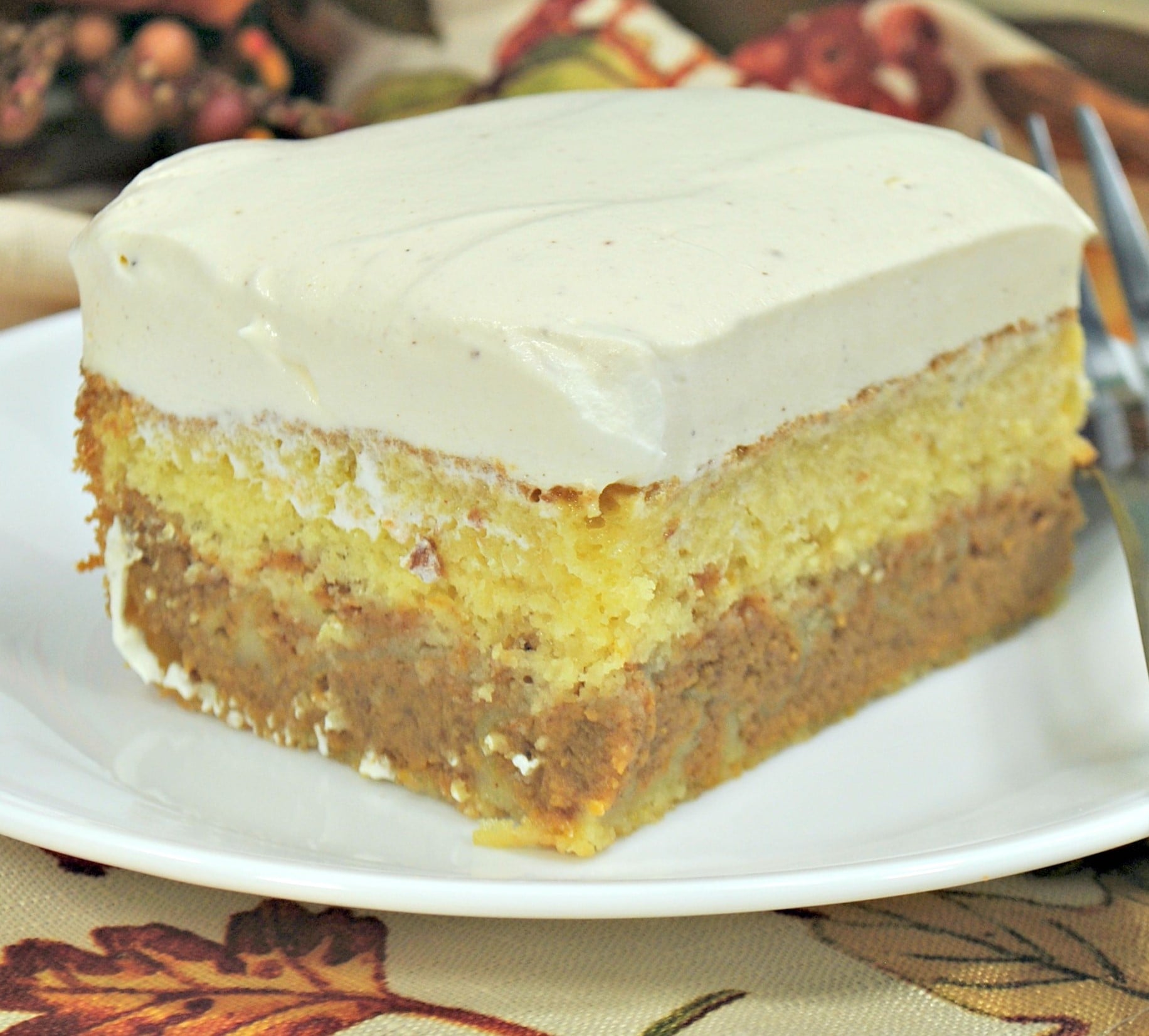 Pumpkin Magic Cake