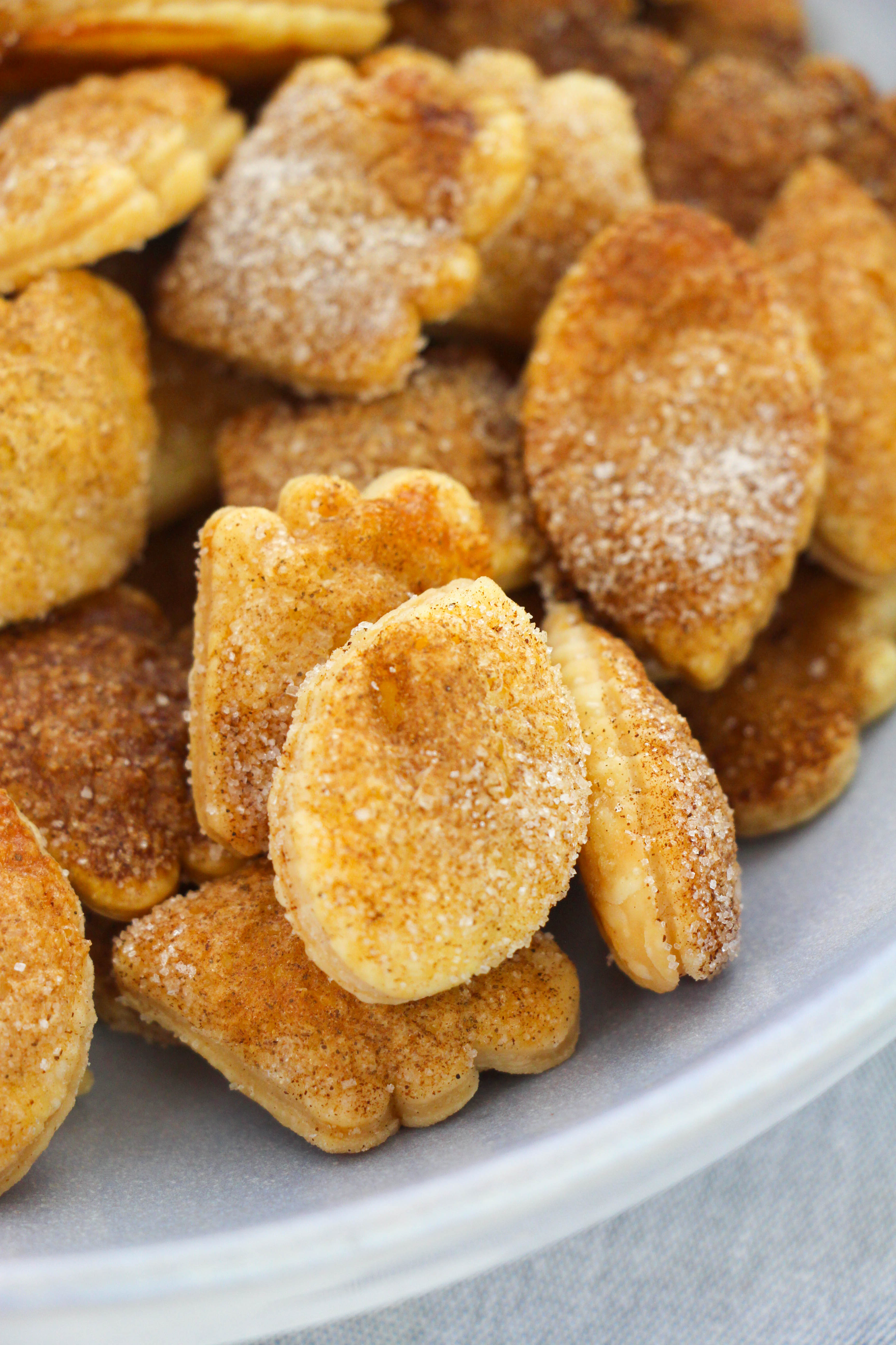 Snickerdoodle Pie Crust Cookies