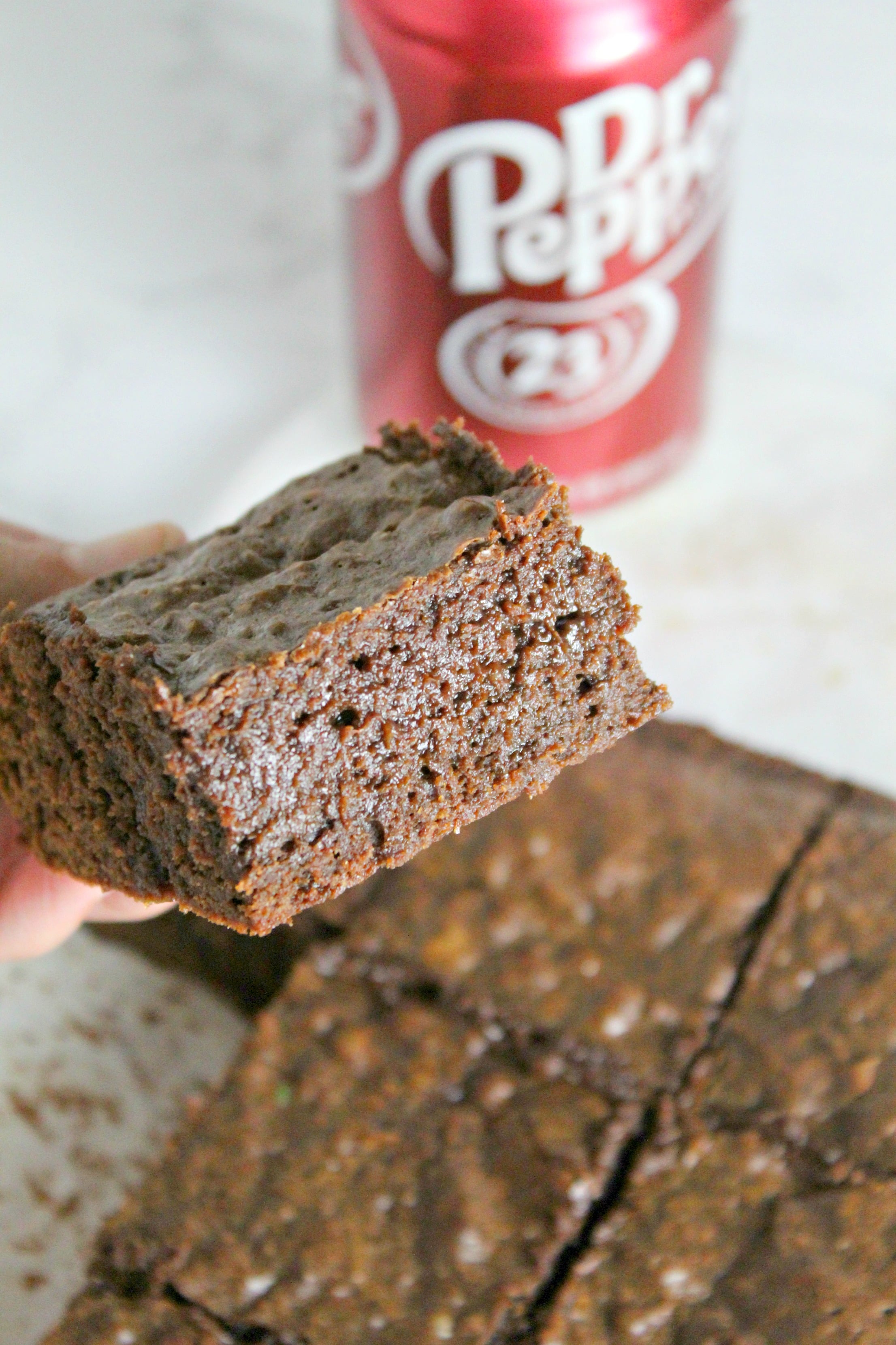 Dr Pepper Brownies