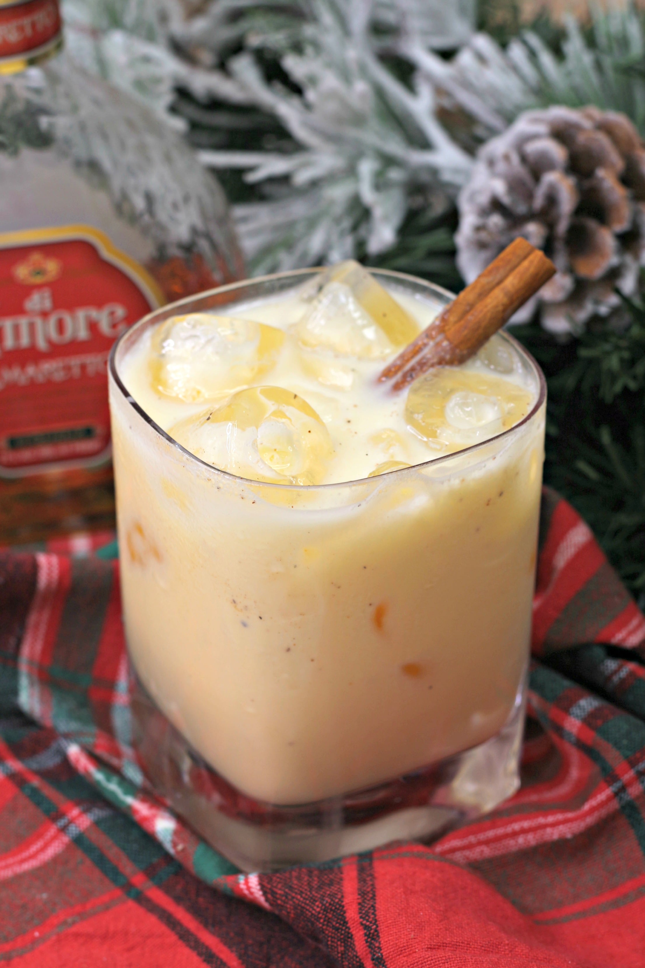 Eggnog Amaretto Cocktail
