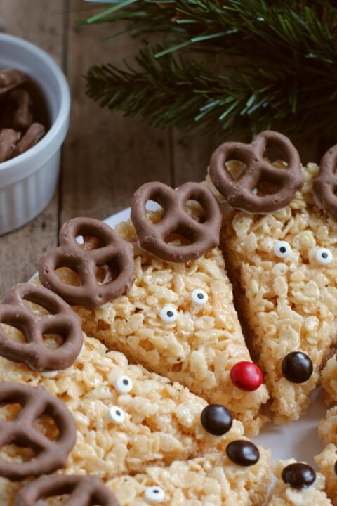 Reindeer Rice Krispie Treats