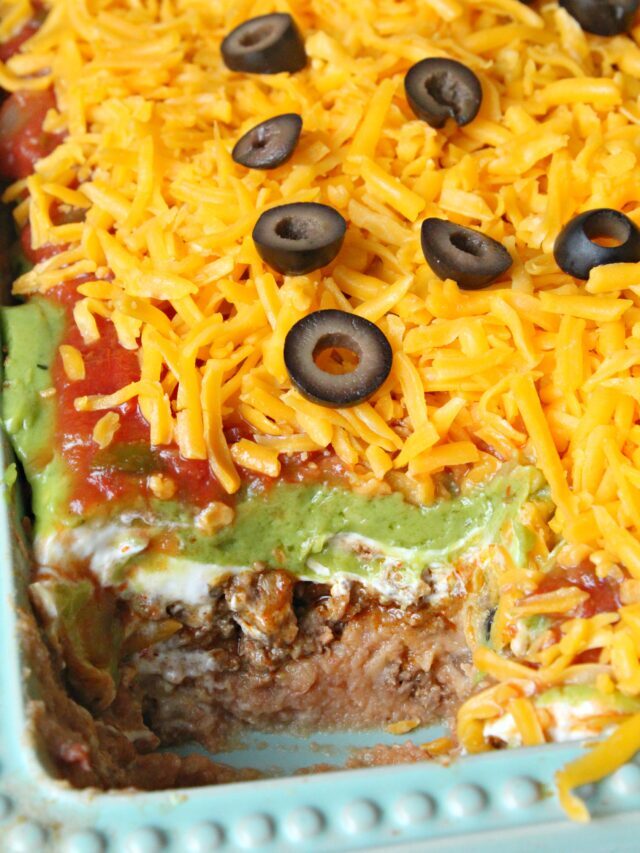 7 Layer Taco Dip Story