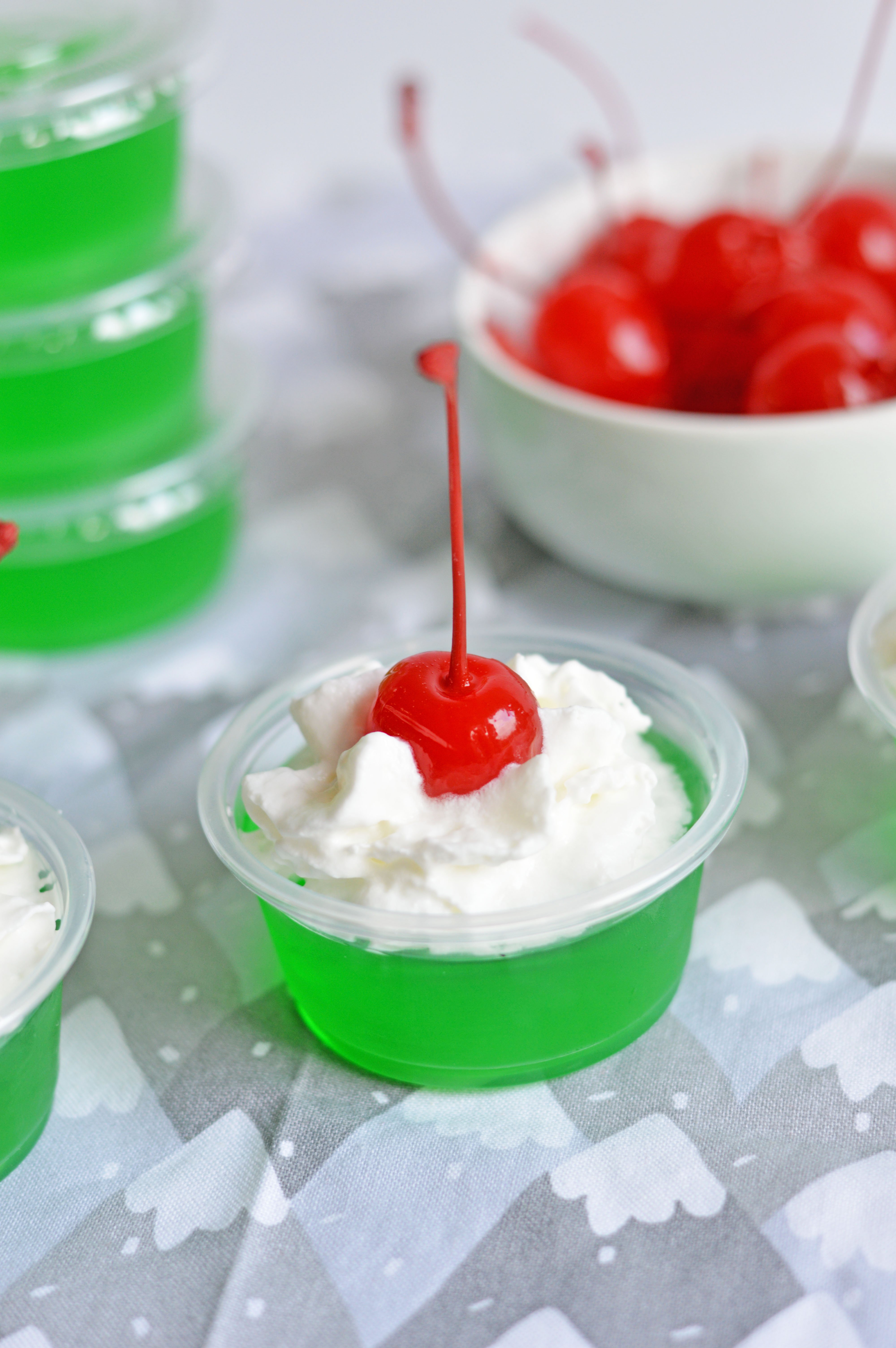 Grinch Jello Shots