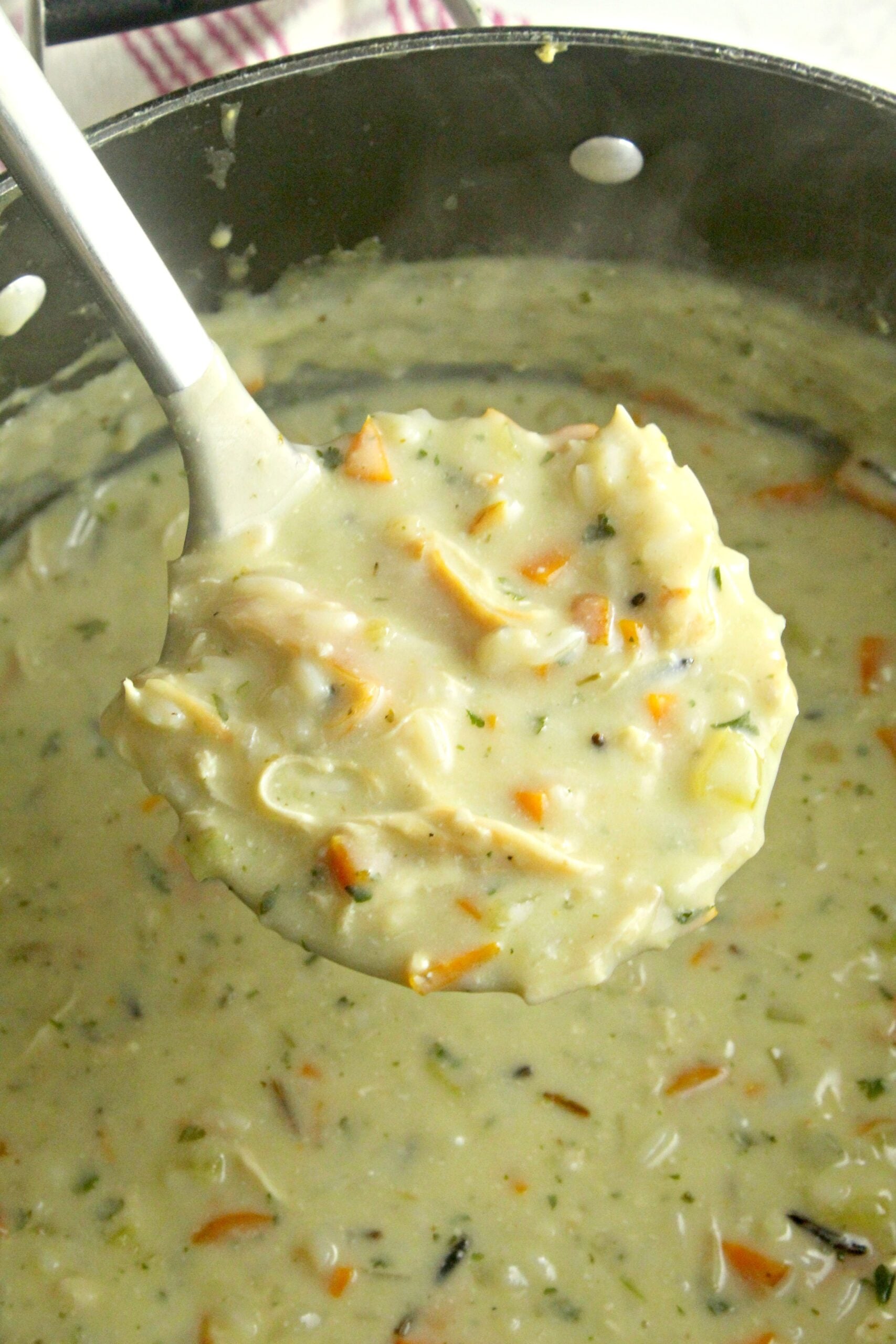 Copycat Panera Chicken & Wild Rice Soup