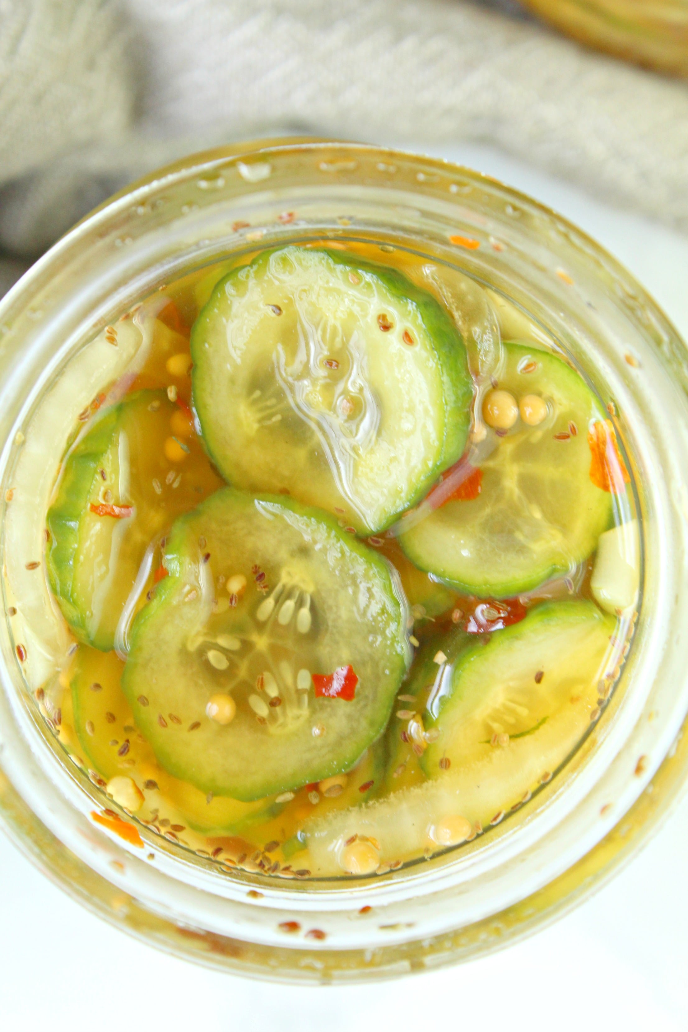 Refrigerator Bread and Butter Pickles