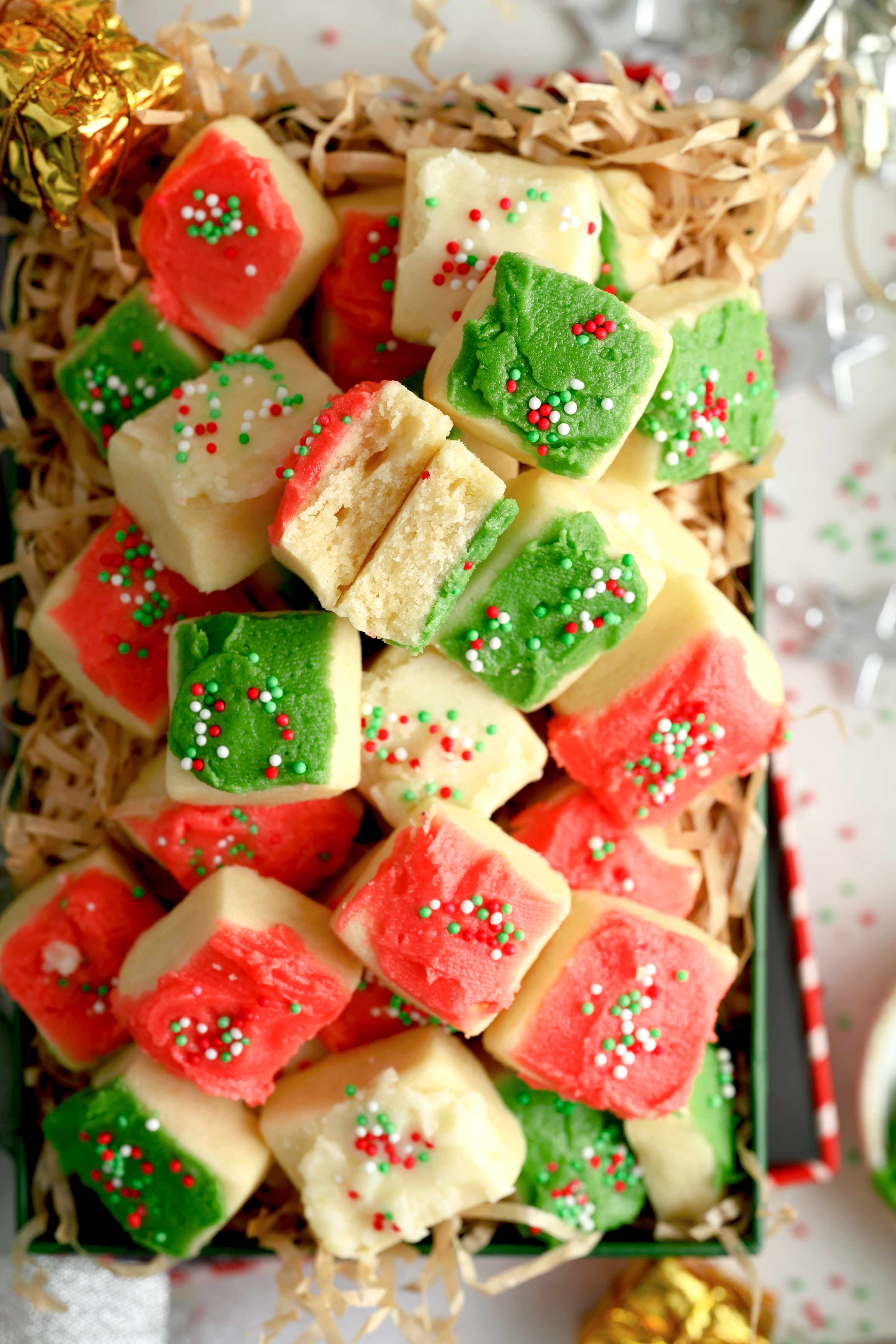Christmas Sugar Cookie Bites