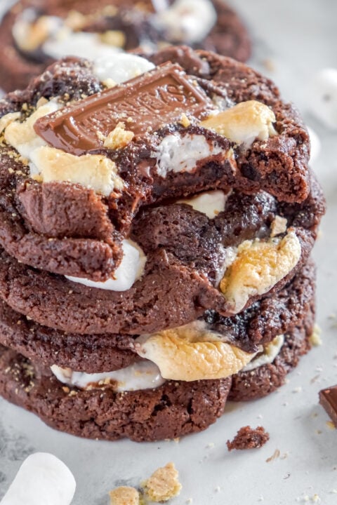Hershey’s Chocolate S’mores Cookies