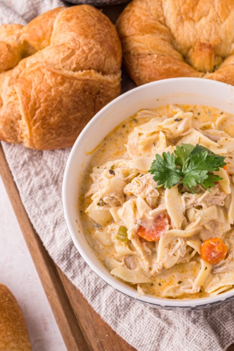 Creamy Chicken Noodle Soup