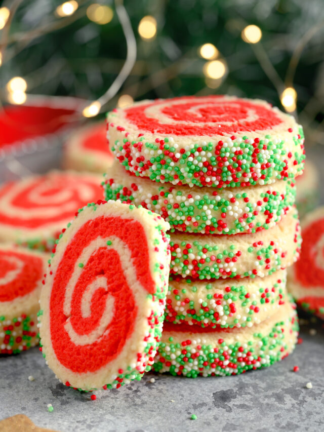 Christmas Pinwheel Cookies