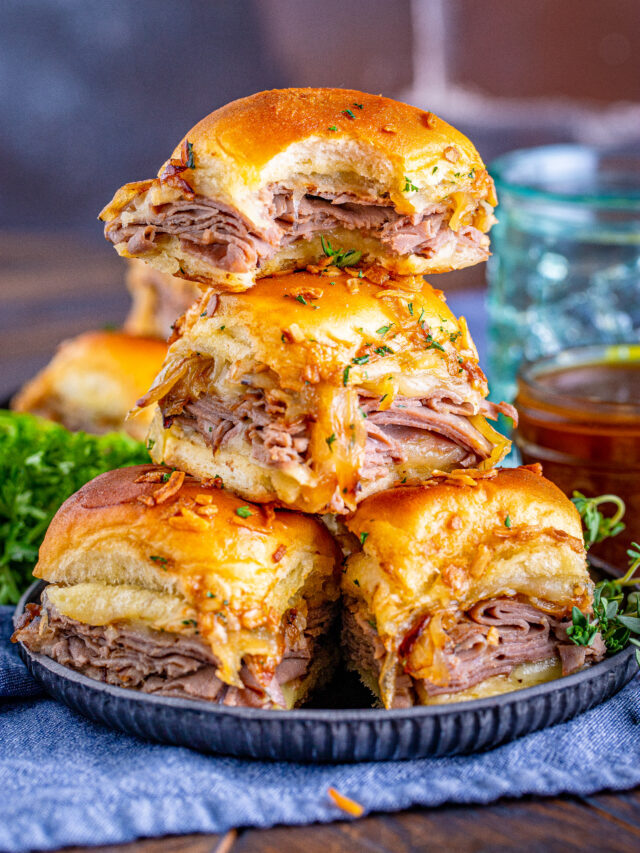 French Dip Sliders Story