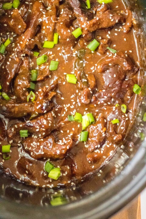 Slow Cooker Mongolian Beef