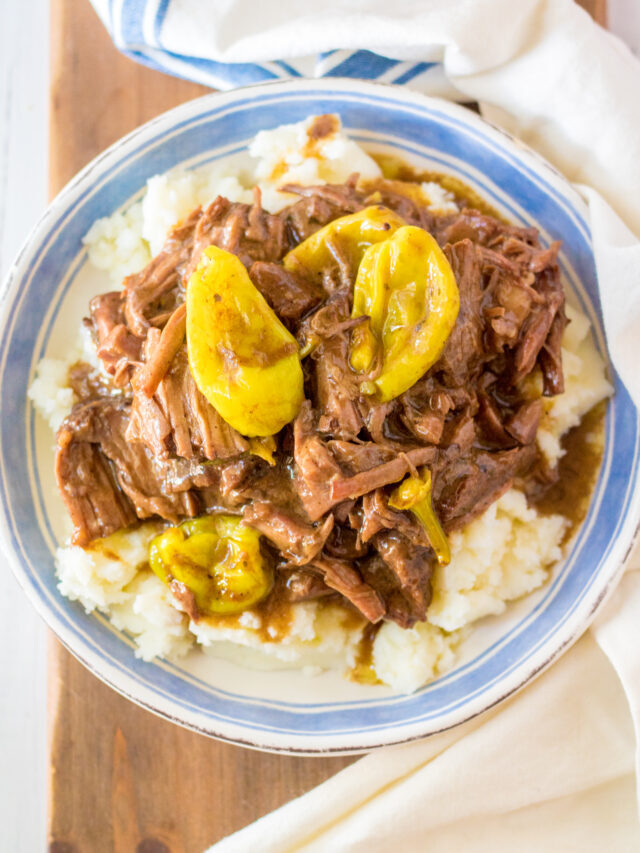 Slow Cooker Mississippi Pot Roast Story