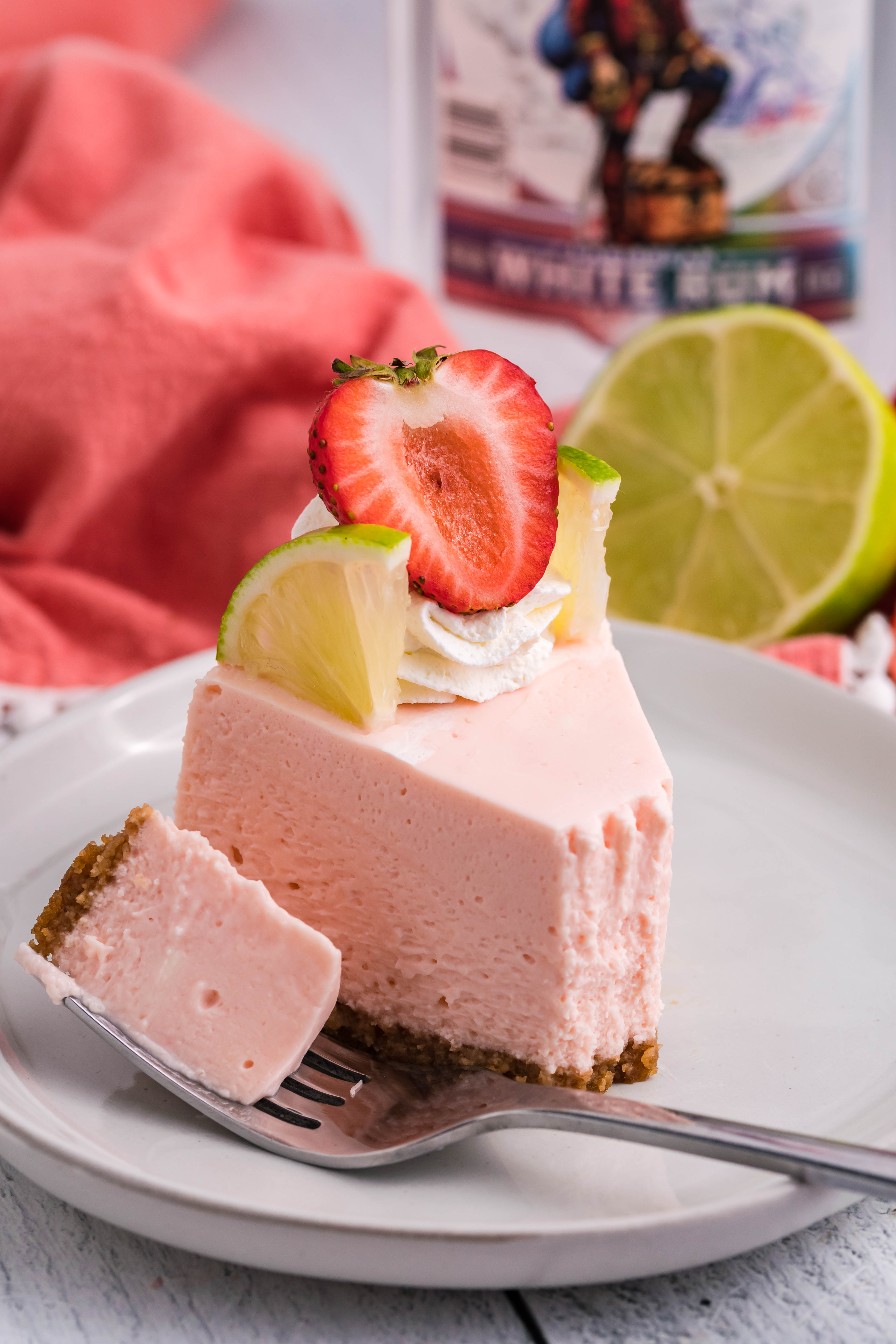 Instant Pot Strawberry Daiquiri Cheesecake