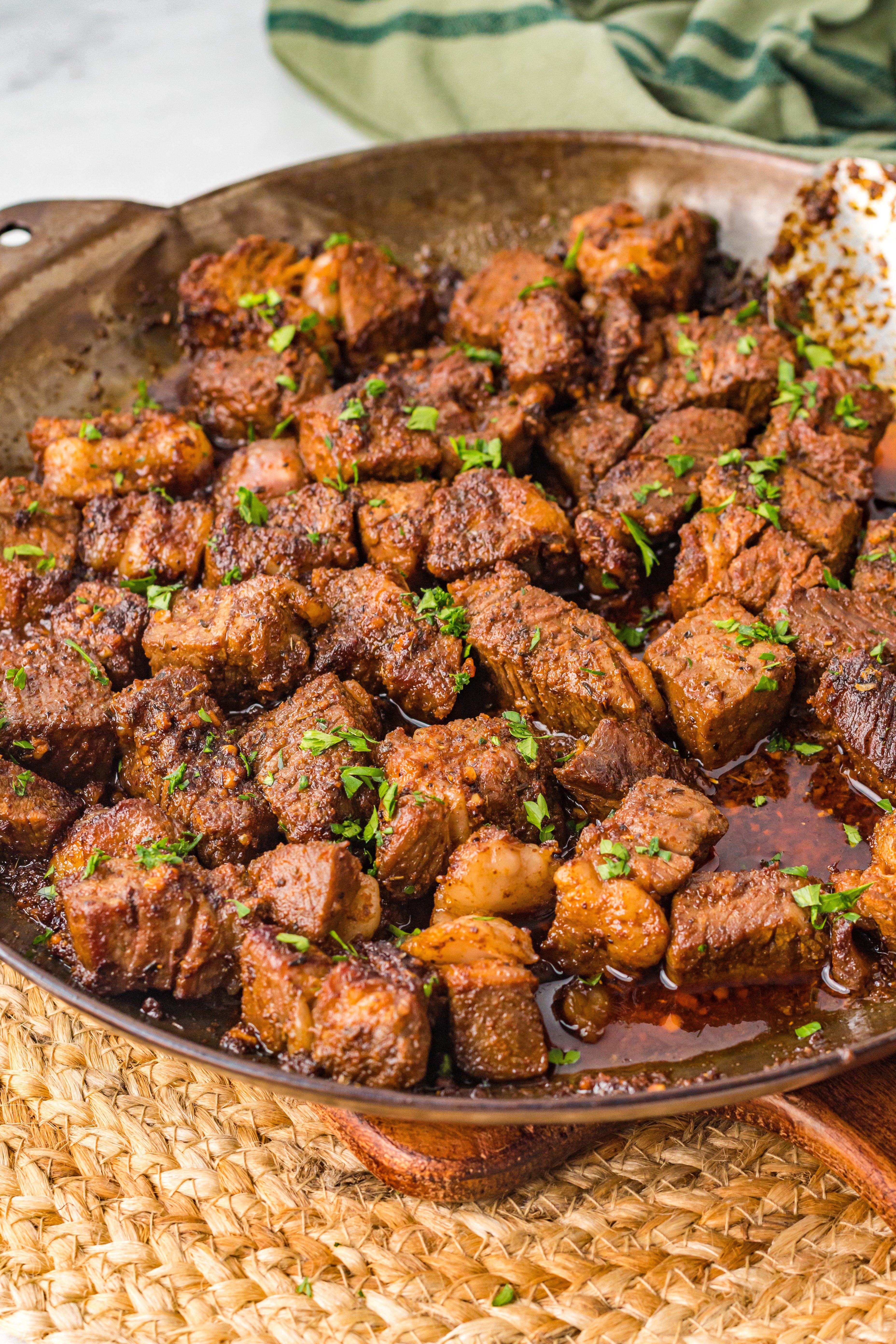 Steak cajun steak tips