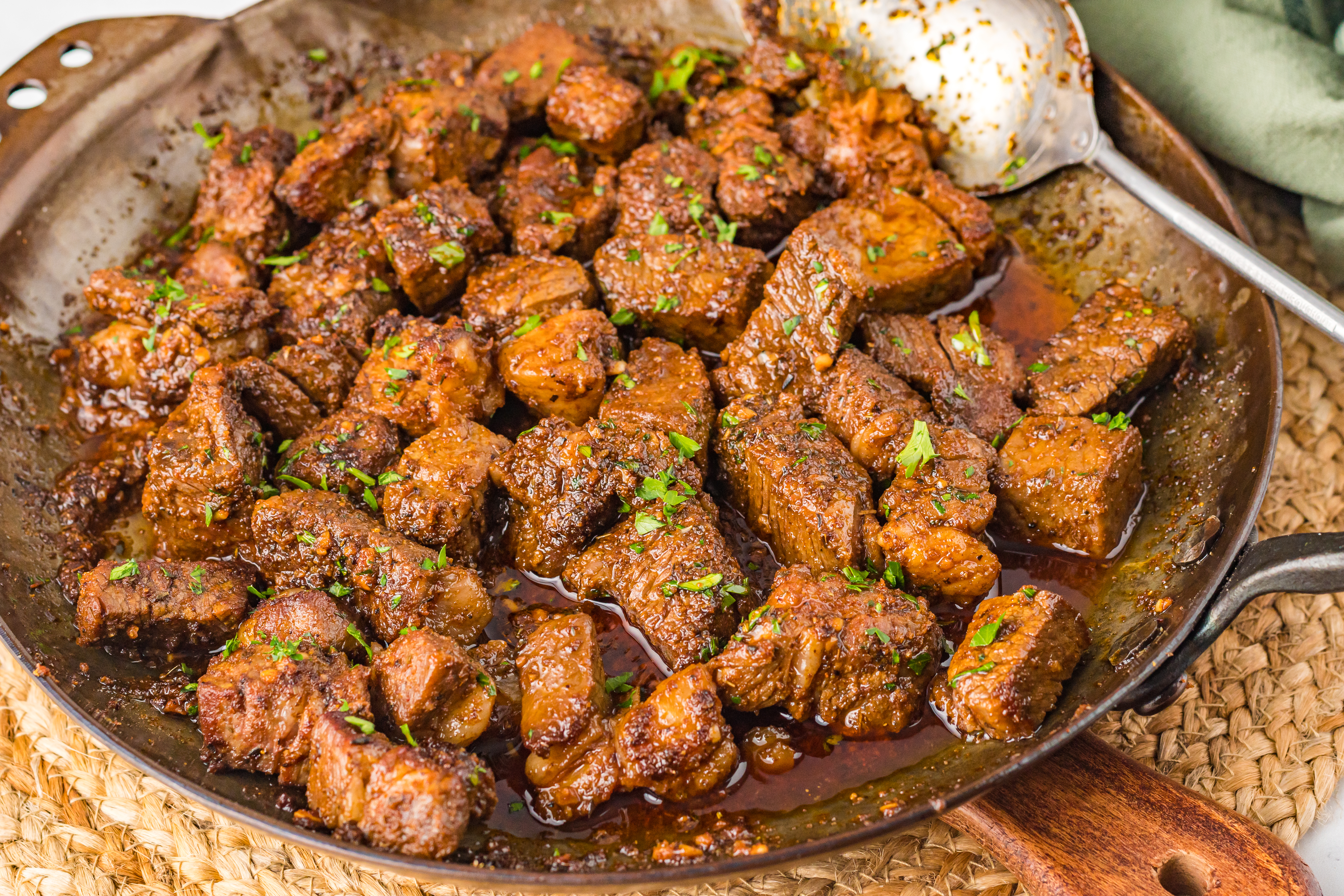 Steak cajun steak tips