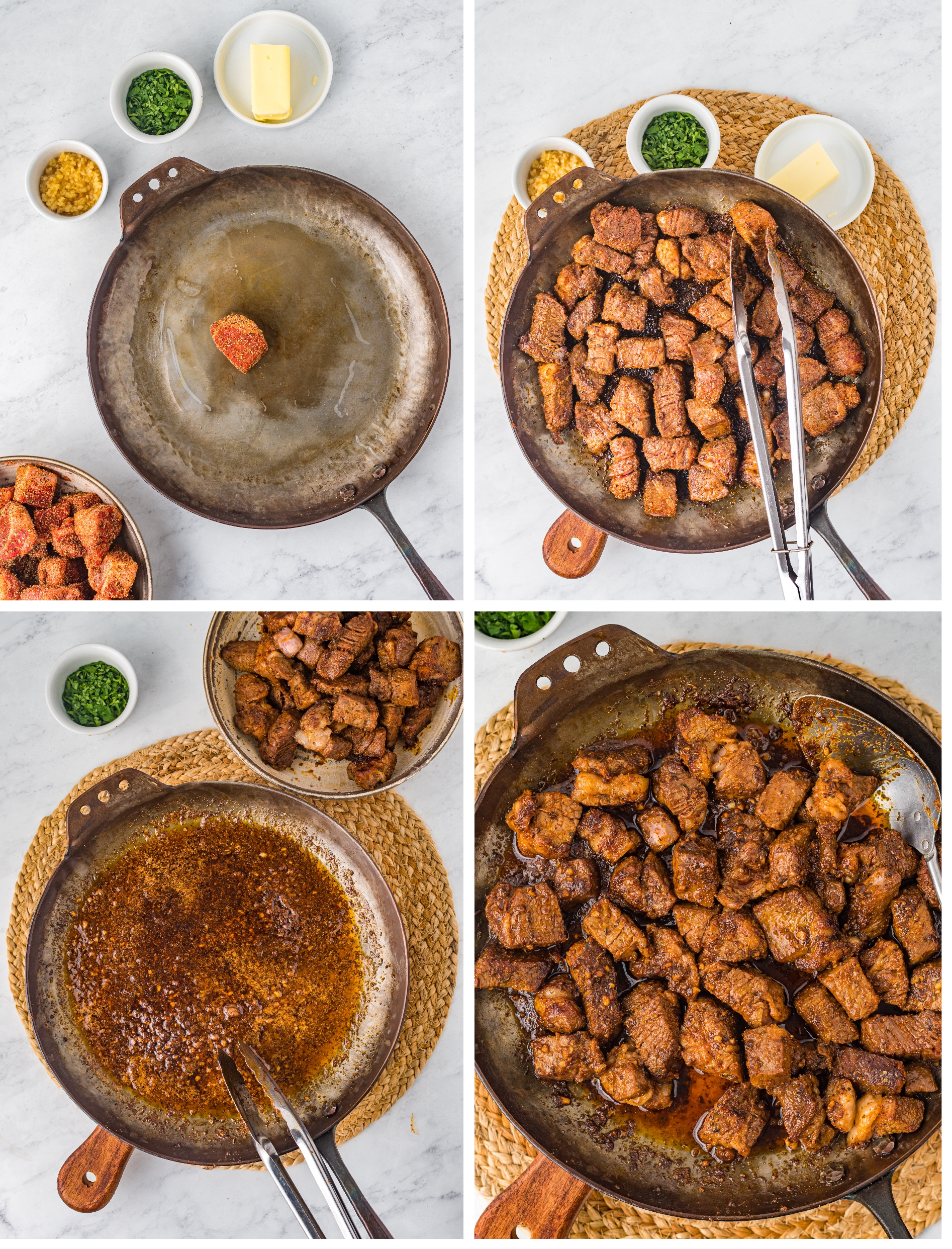 Steak cajun steak tips