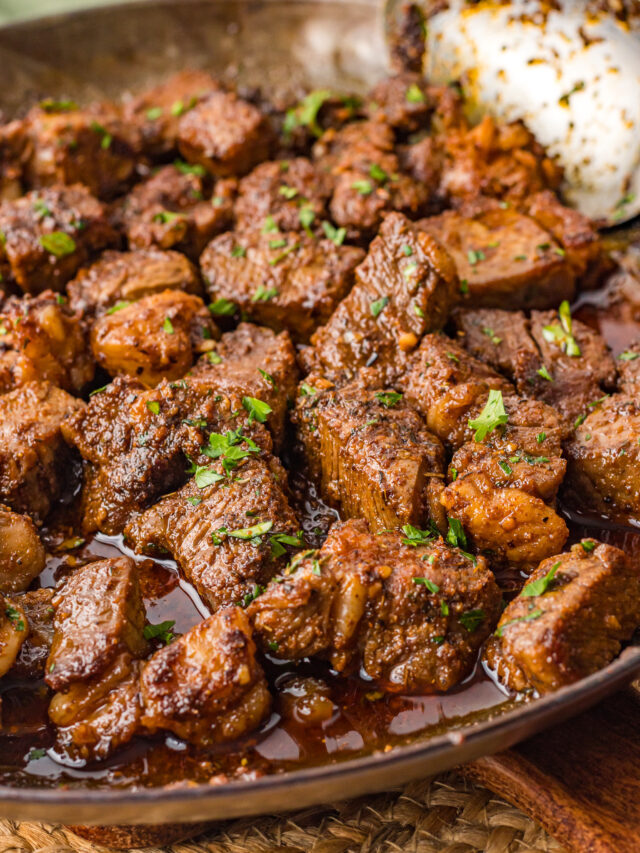 Cajun Garlic Butter Steak Bites Story