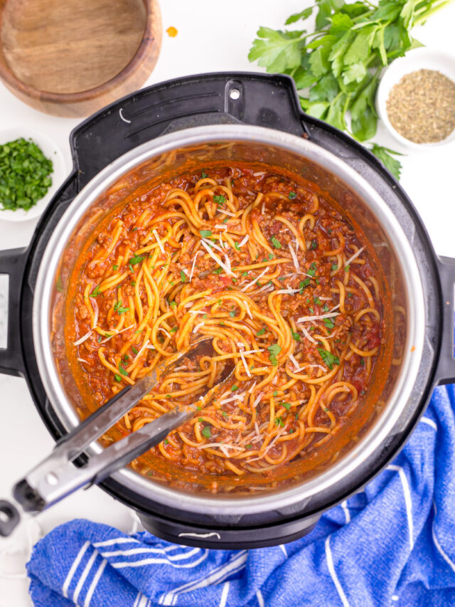 Instant Pot Spaghetti Story