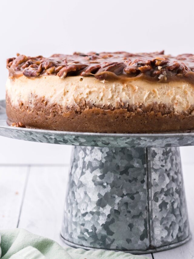 Pecan Pie Cheesecake Story