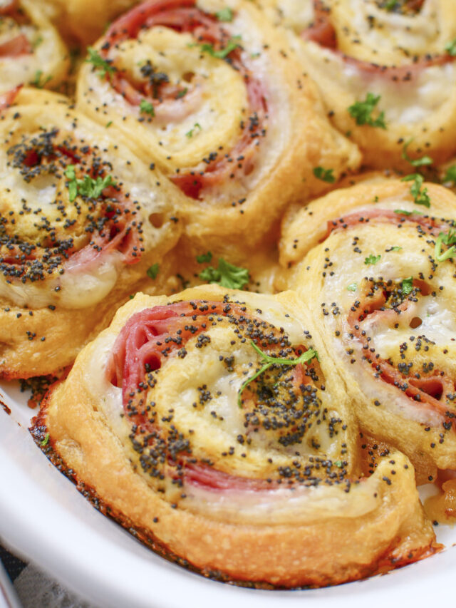 Ham and Cheese Pinwheels Story