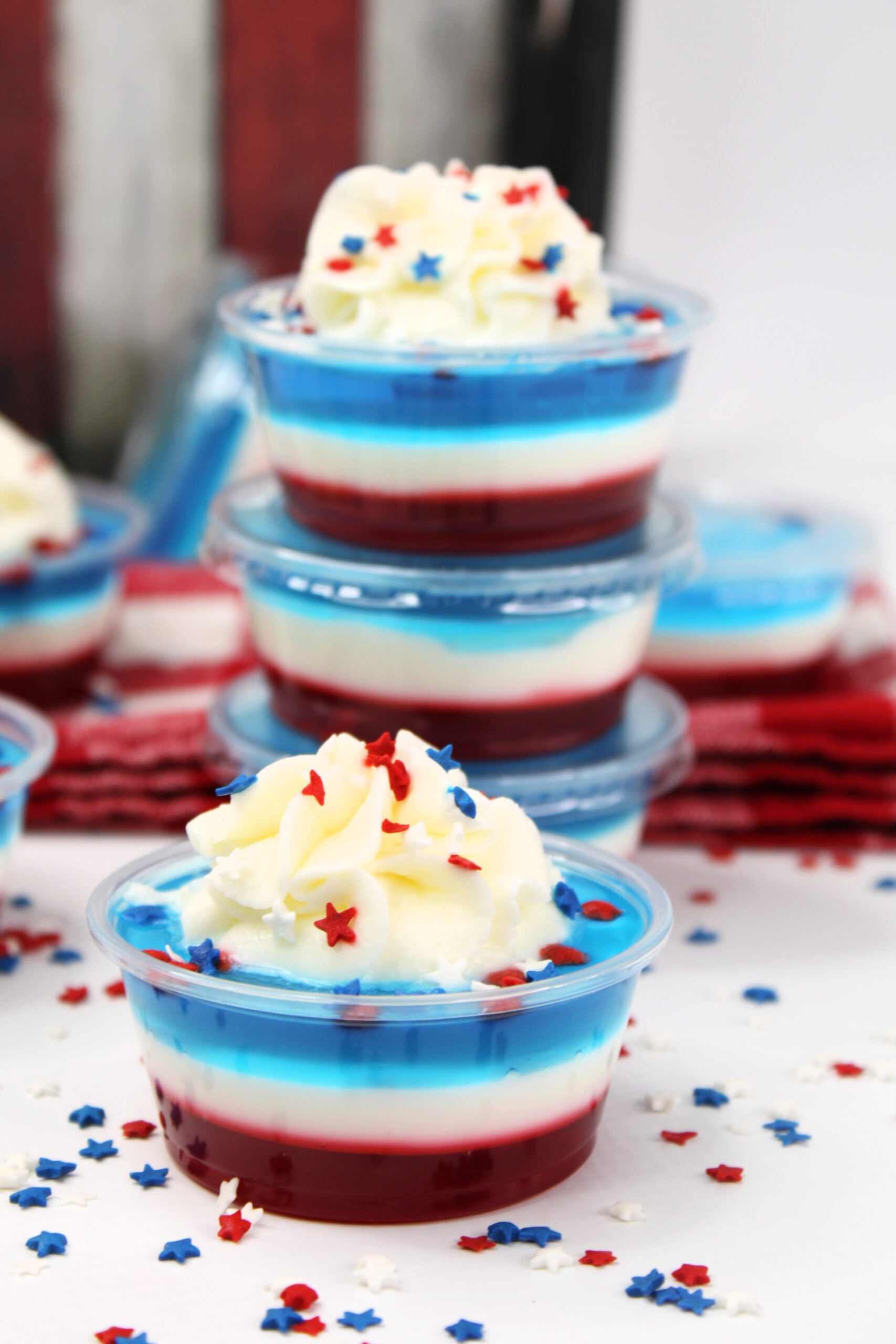Bomb Pop Jello Shot