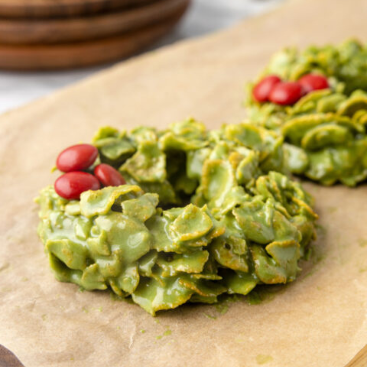 Cornflake Wreaths
